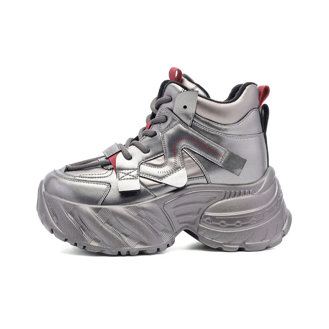 RED DRAGONFLY Термический Увеличивающий Высоту Устойчивый к Износу MID Топ Толстая Подошва Кроссовки Женские