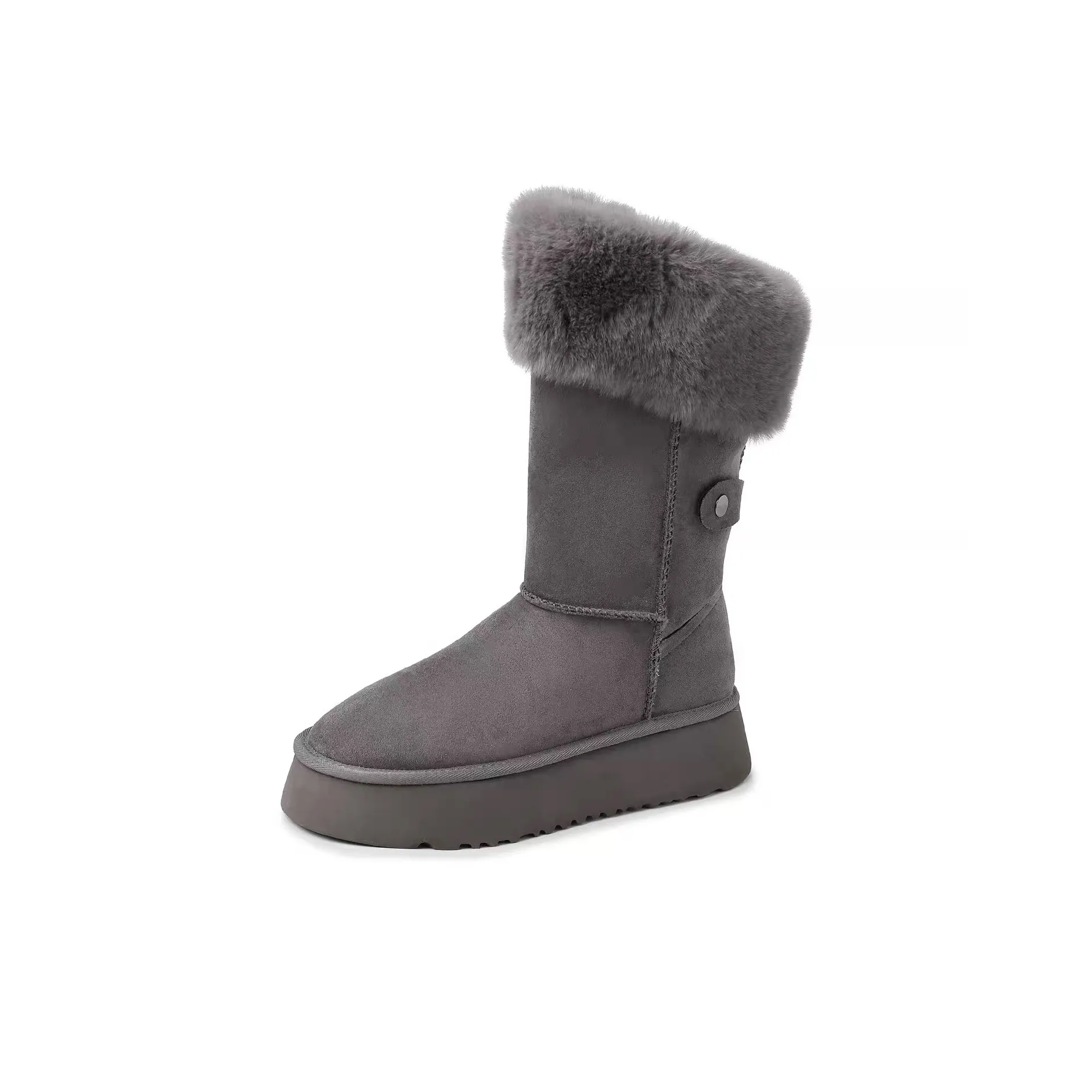 AFJI Женские высокие сапоги на каблуке