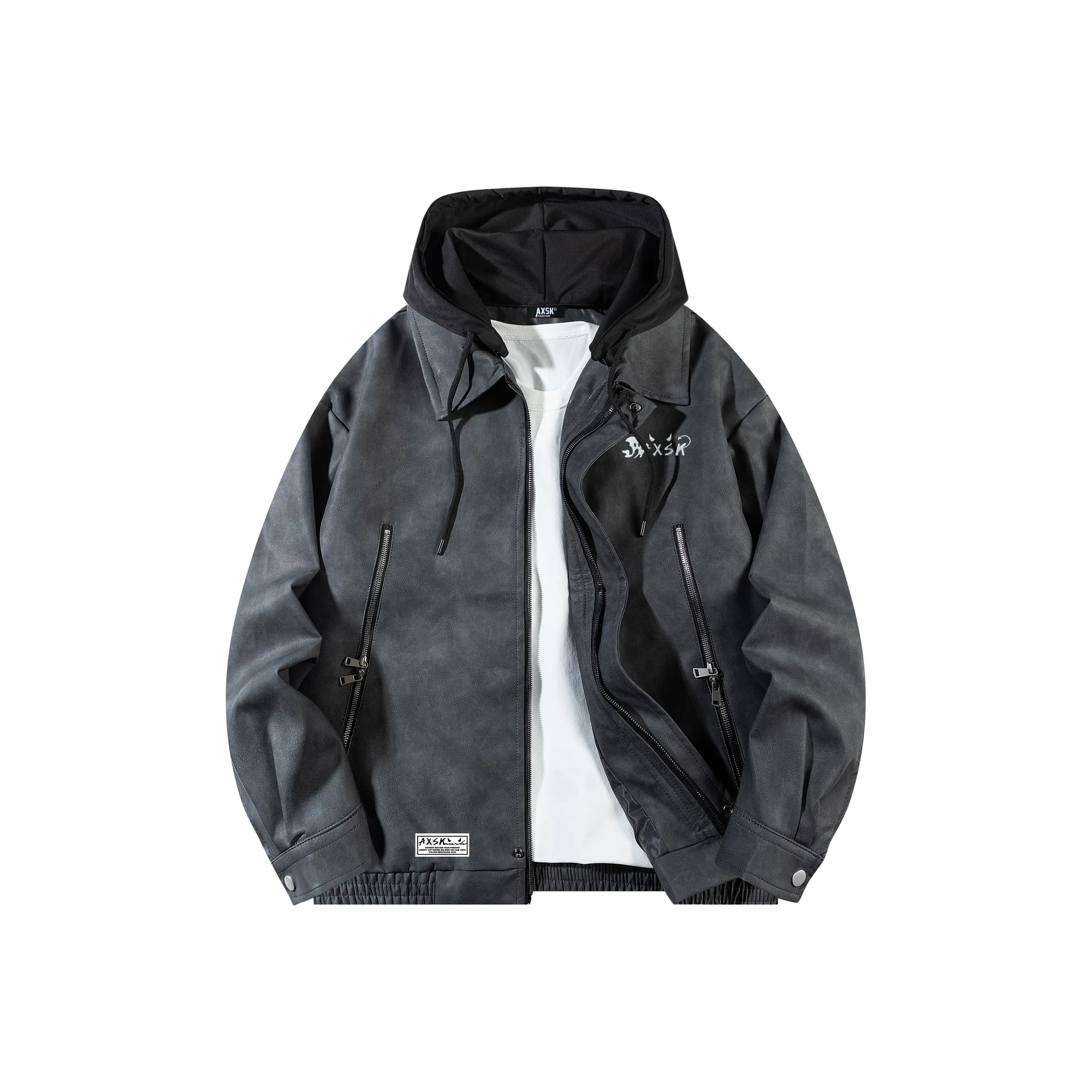 A.X.S.K Унисекс Кожаные куртки