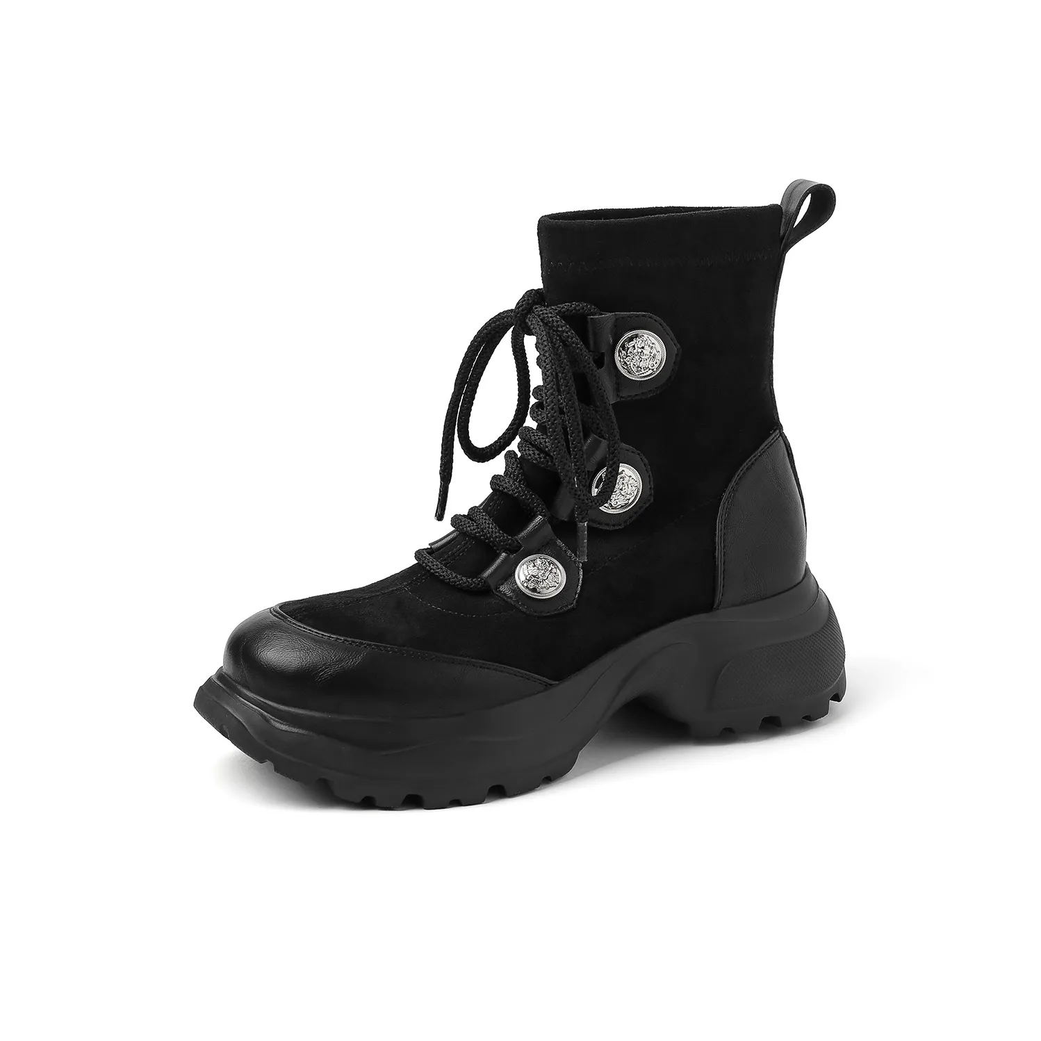 VANDEELEN Короткий ботинок Martin каблук 5,5 см женский