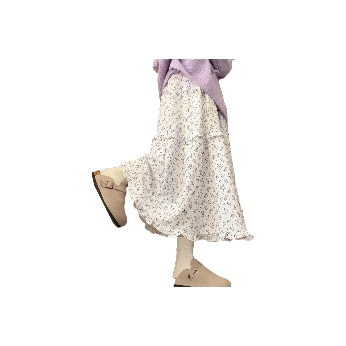 AUSSINO Повседневный Длинный Юбка Женские