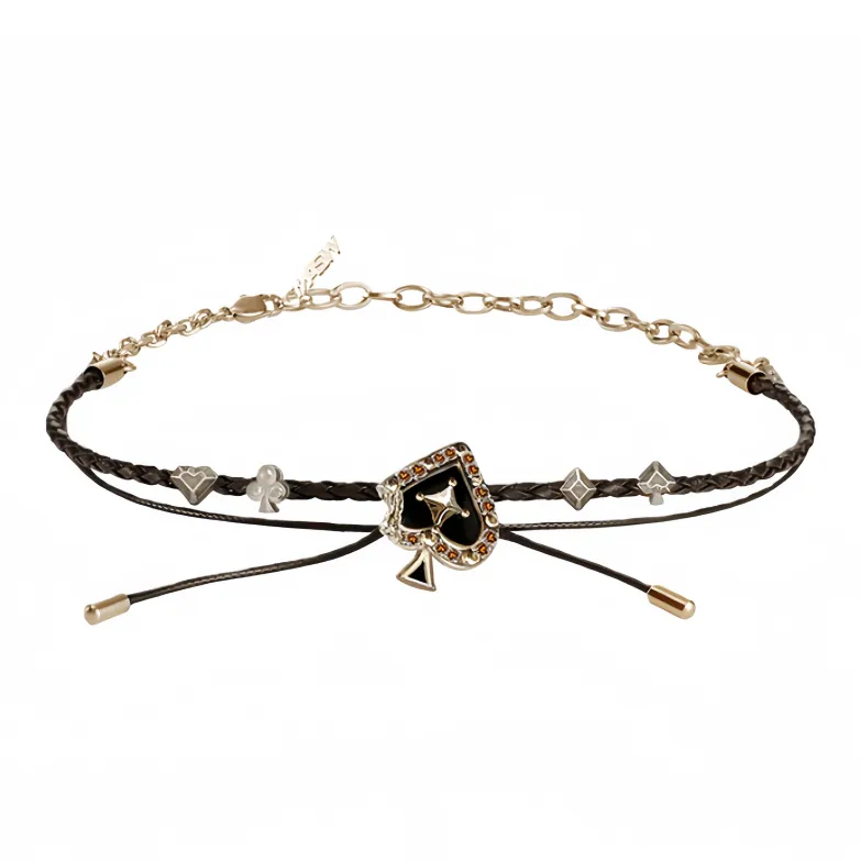 YOAR Золото-покрытое медное ожерелье для женщин