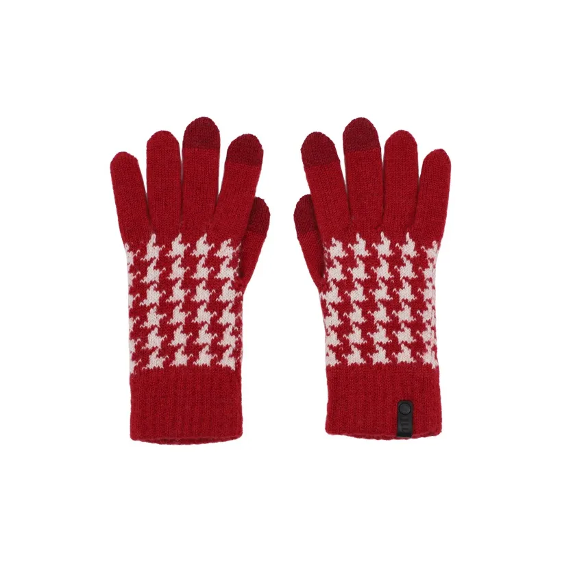 ELLE Sheep Wool Knit Перчатки Женские