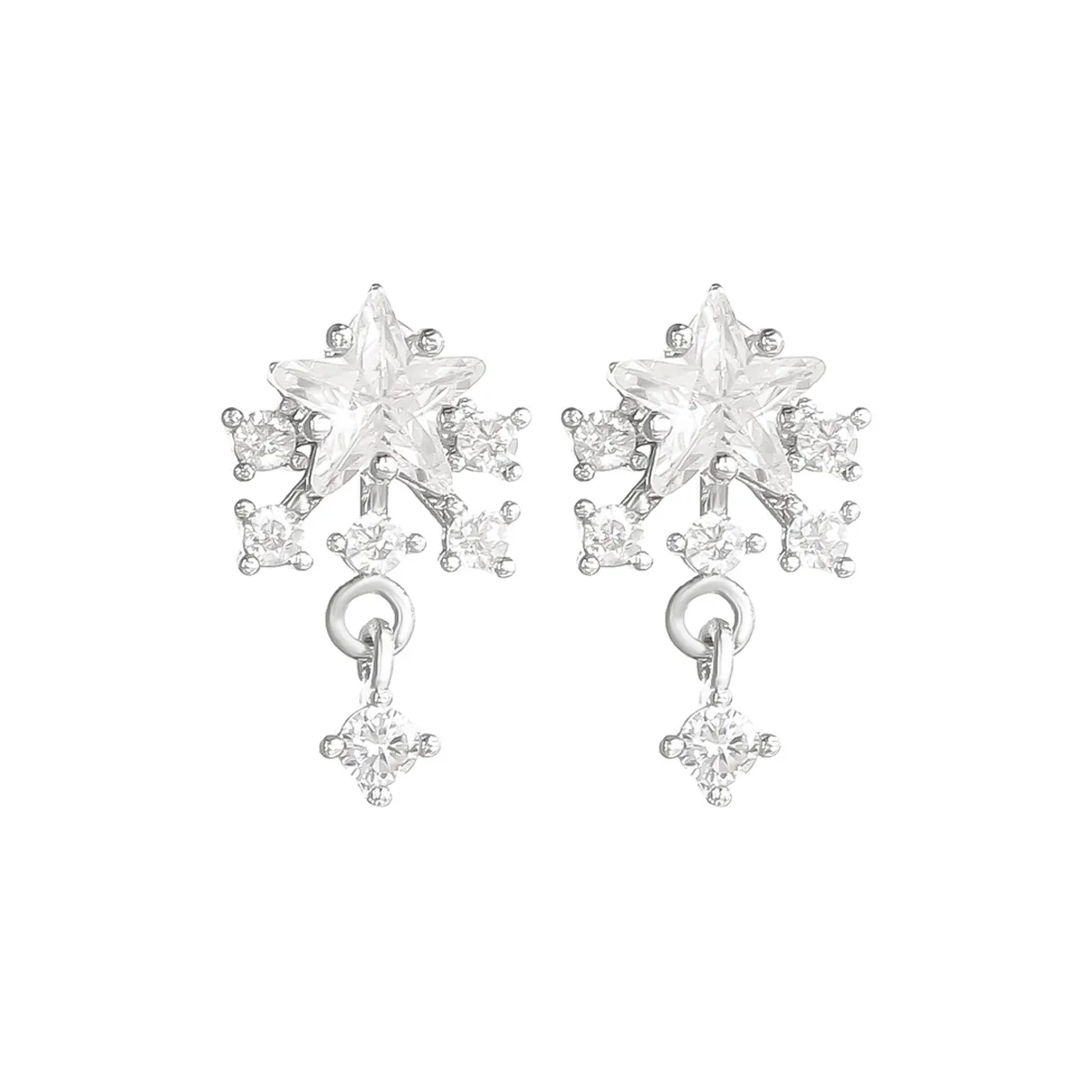 JianKai Серьги из титанового стального сплава Унисекс