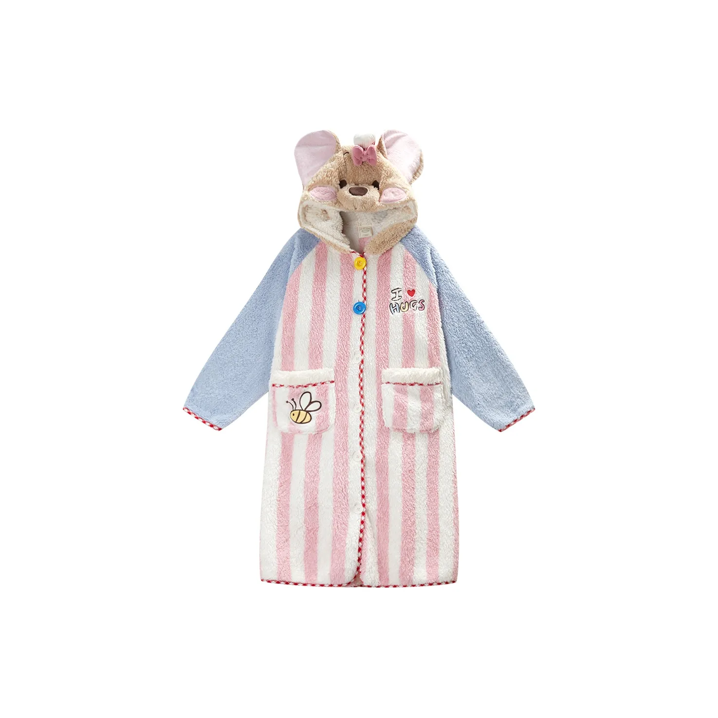 GUKOO x Disney Винни-Пух Сон Сиреневый Женский Серо-Розовый