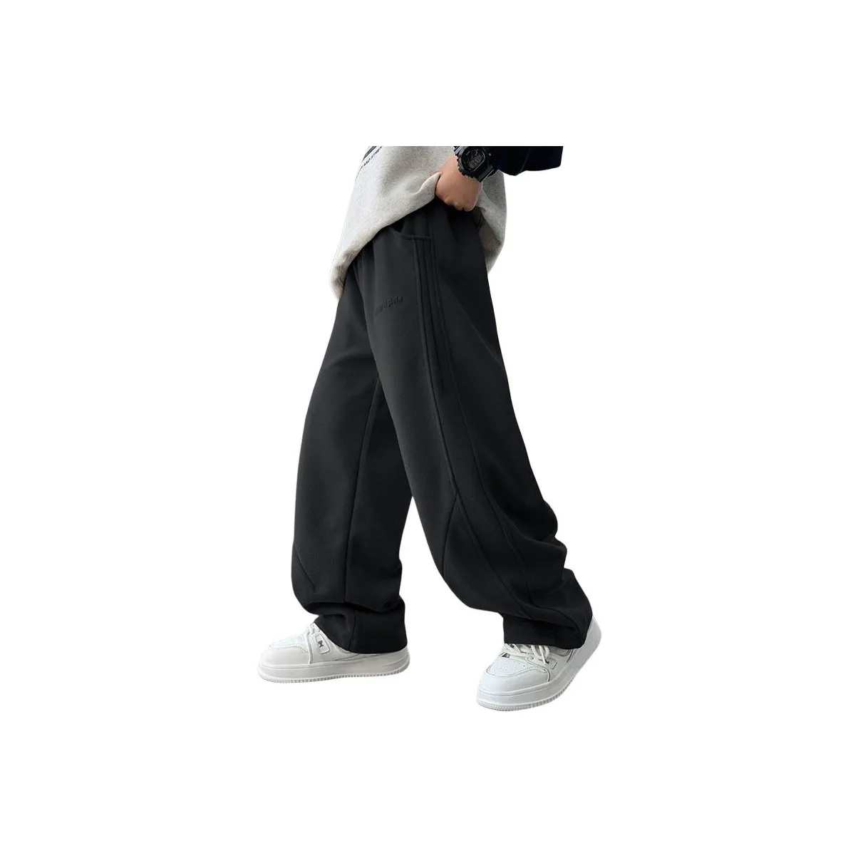 Подростки Mu Tong teenager С флисовой подкладкой Спортивные брюки Мальчики