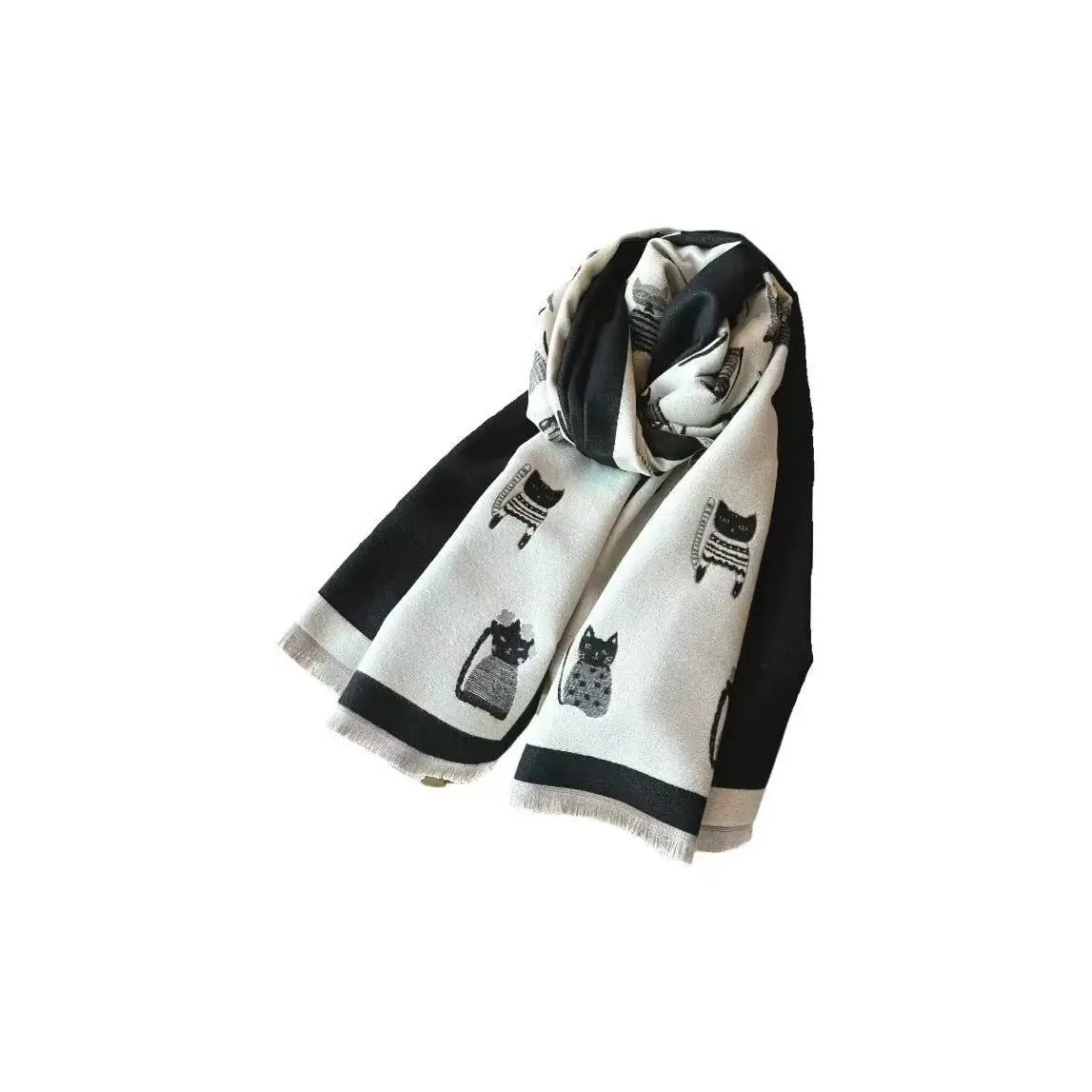 LIANJIAZHIWEN Полиэстер Трикотаж Шарфы Женские