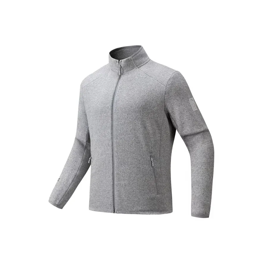 Anta Winter Puffer Куртка Унисекс AC7701SH Микрочип Серый Dual Краситель Вересковый Серый