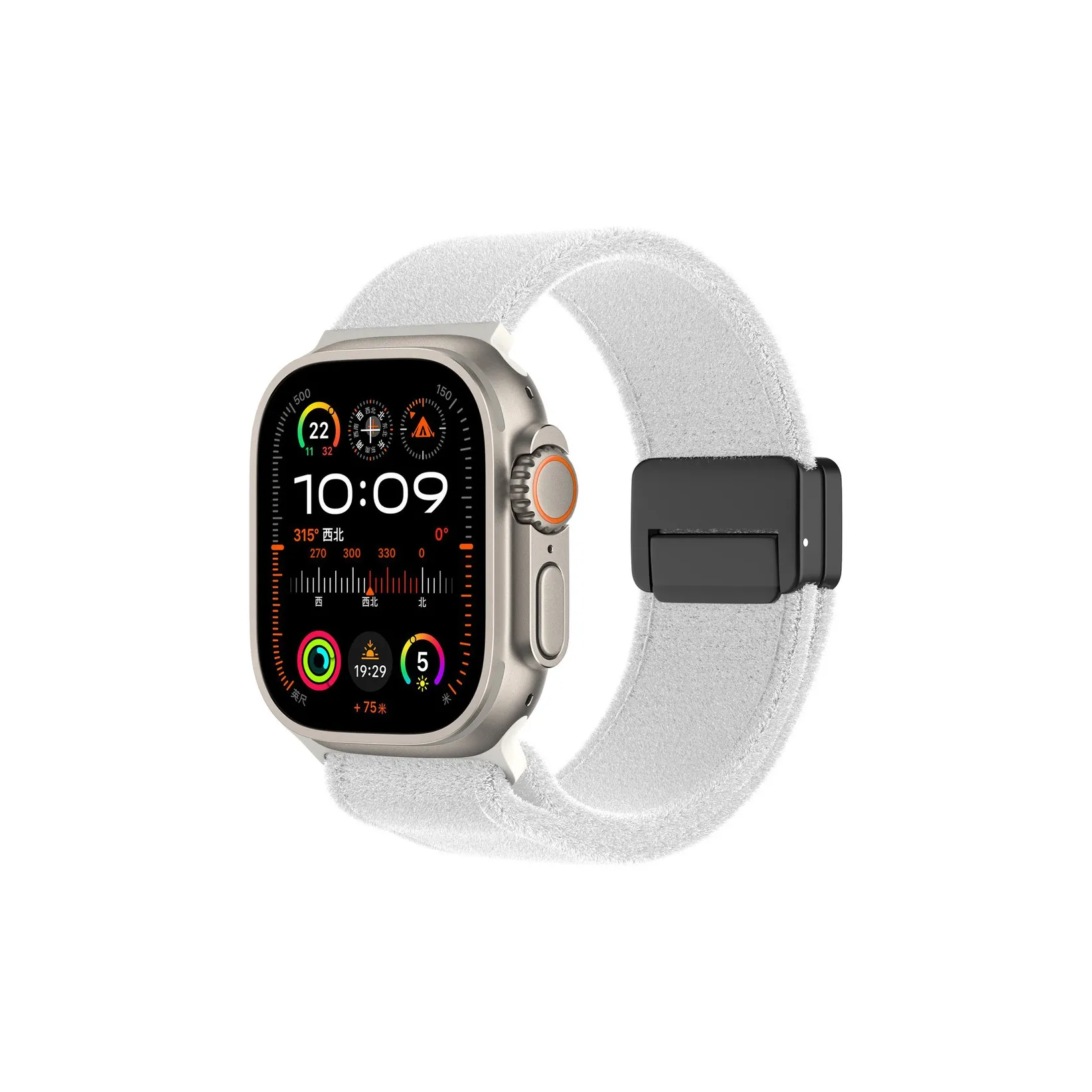 Vobafe Ремень Apple Совместимость Плюшевый Металл