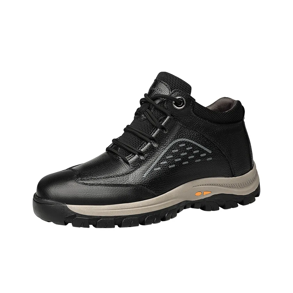 Sonno Outdoor Cotton Boots Thermal Abrasion-resistant Slip-resistant MID Top Casual Men's