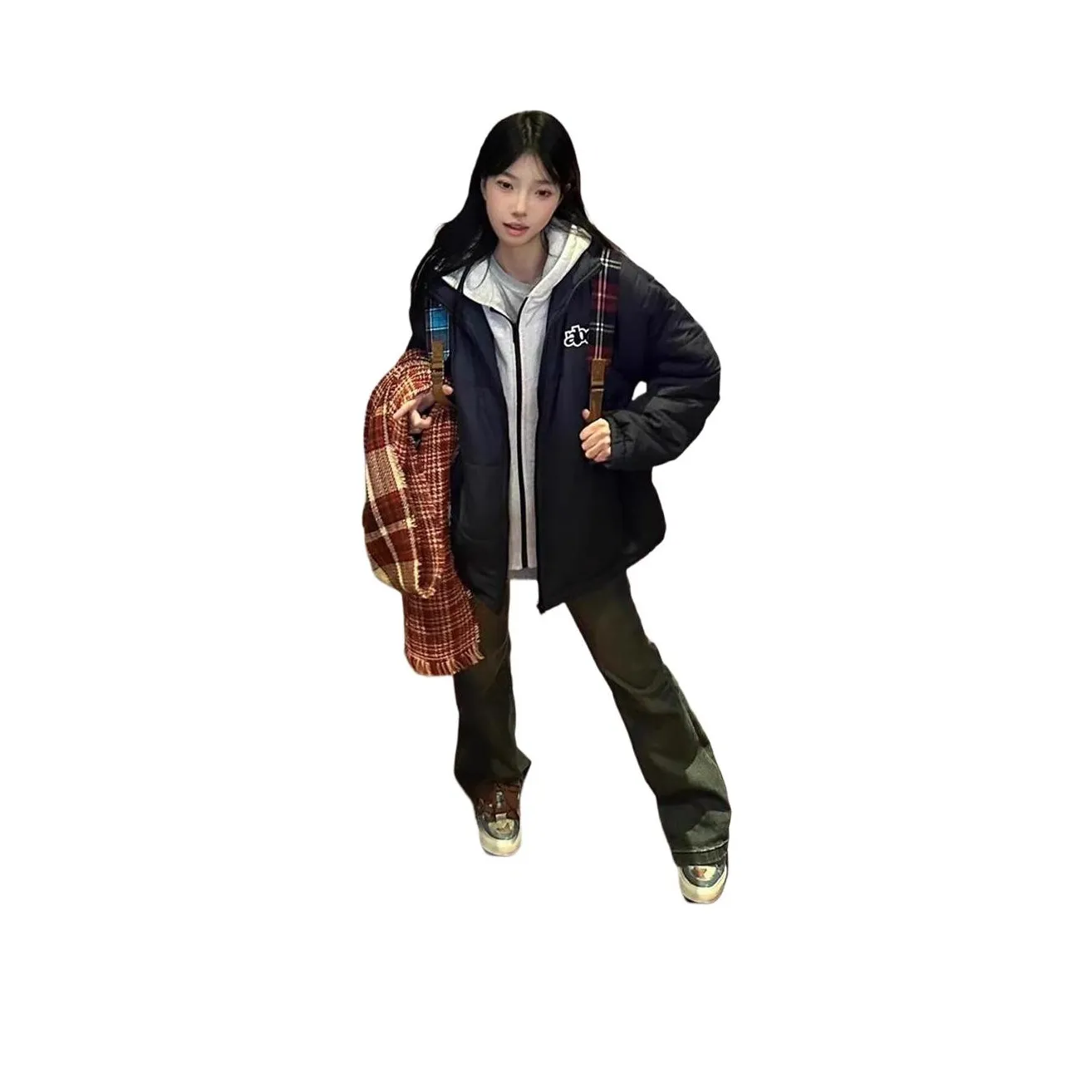 EIDOLON GRAIN Хлопковый пуховик женский