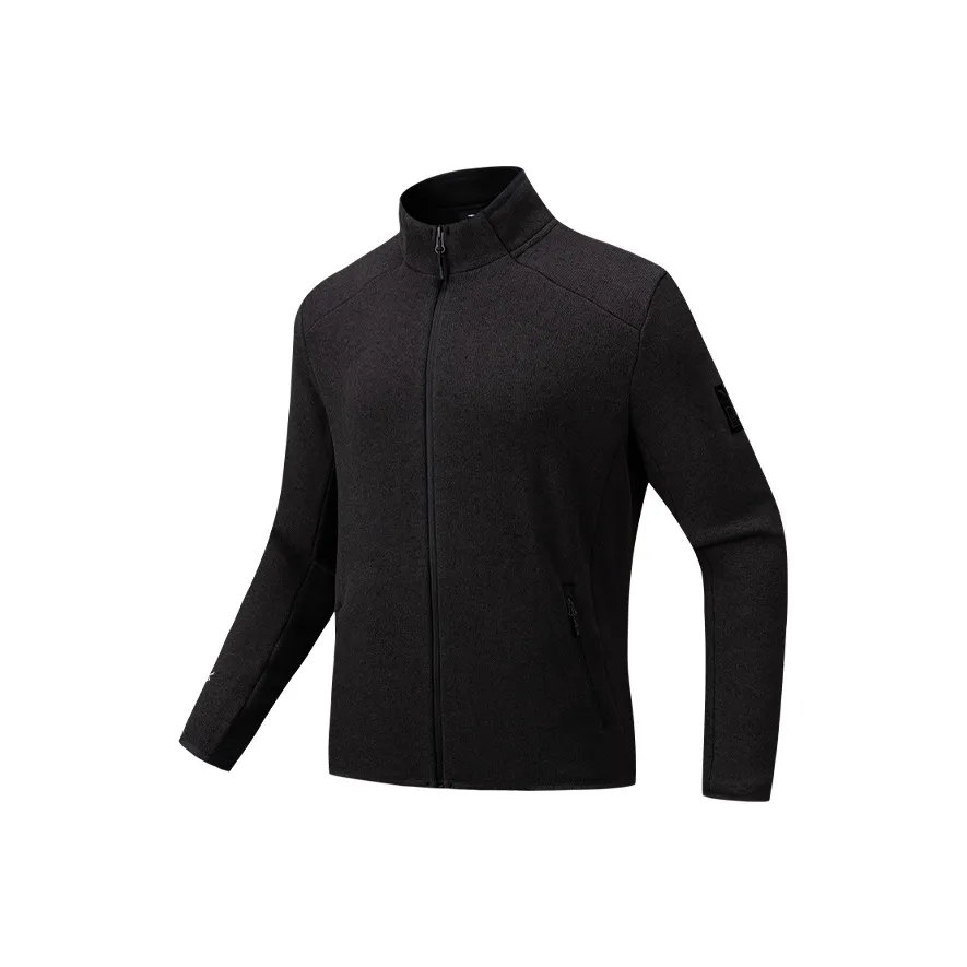 Anta Winter Puffer Куртка Унисекс AC1601SH Основной черный Dual Краситель Вересковый серый