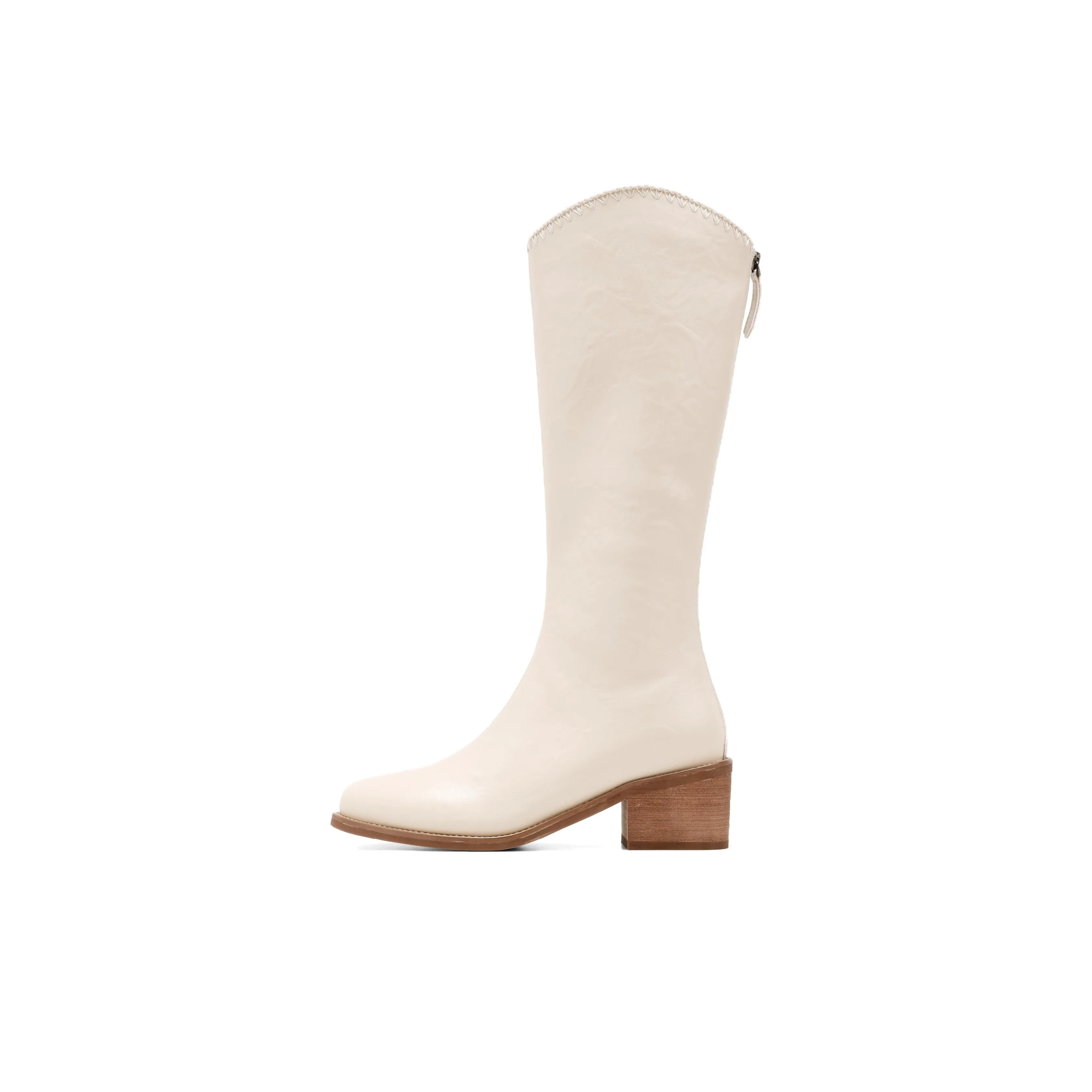 ST SAT Женские высокие сапоги с каблом 5,5 см