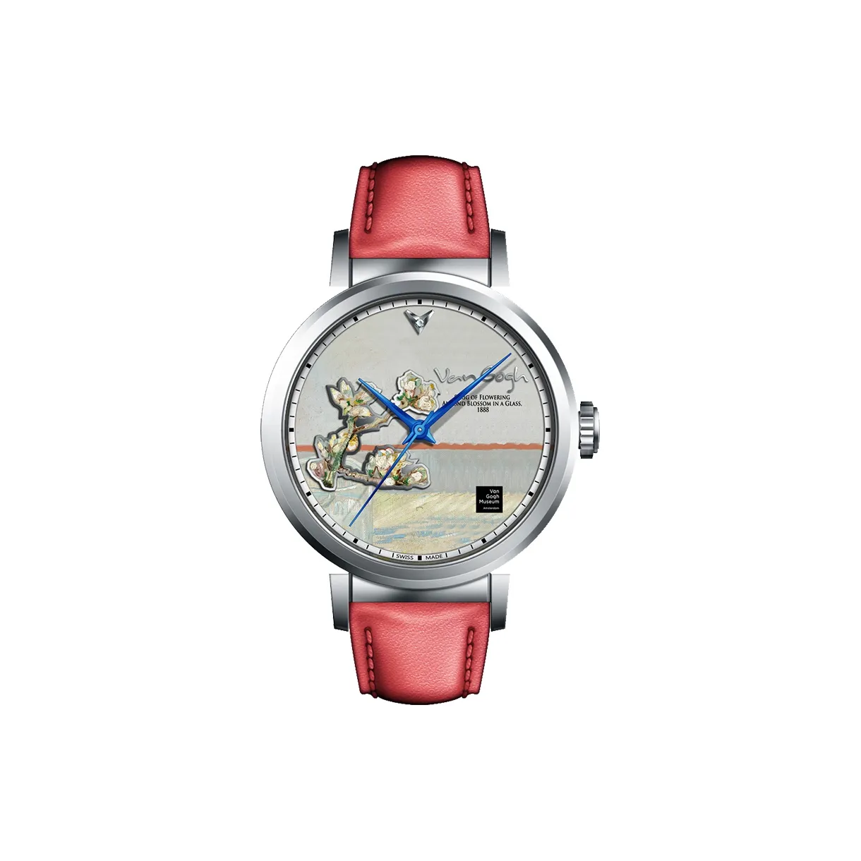VAN GOGH Craftsman Series Механические Наручные Часы Естественная Кожа Ремешок Многоцветный Циферблат Женские Часы