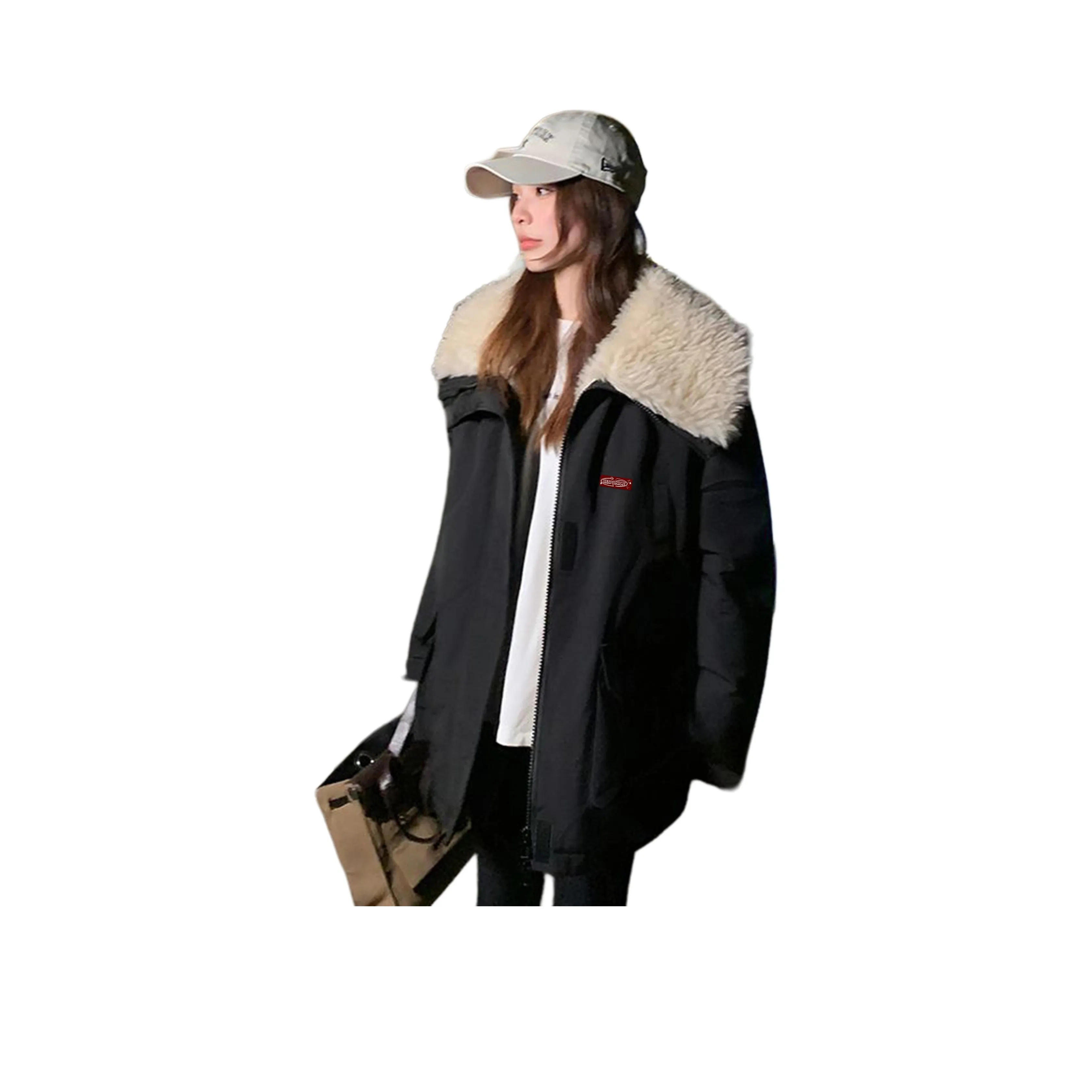 BEAR UNION Хлопковый пуховик женский