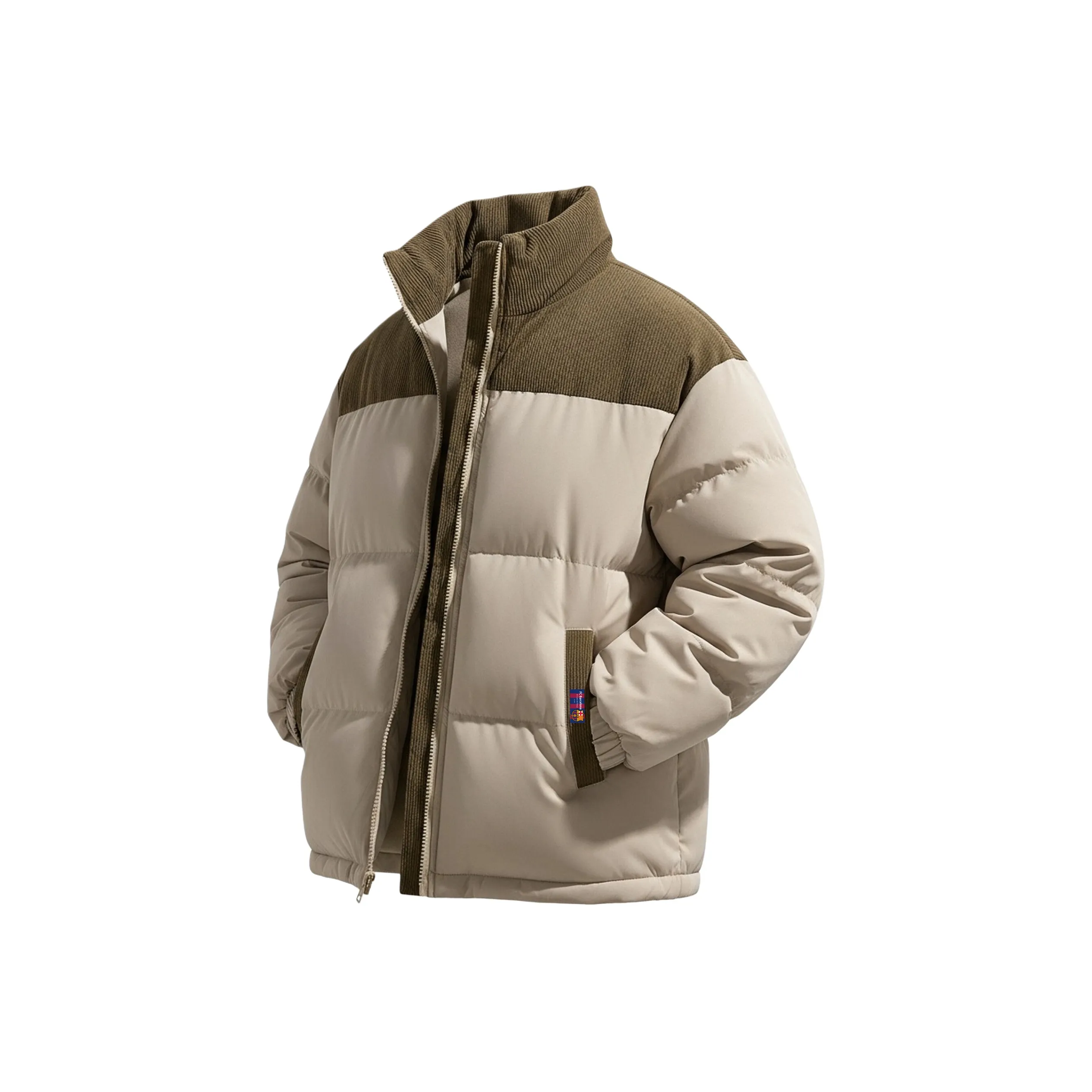 FCB ARCELONA Хлопковый пуховик унисекс