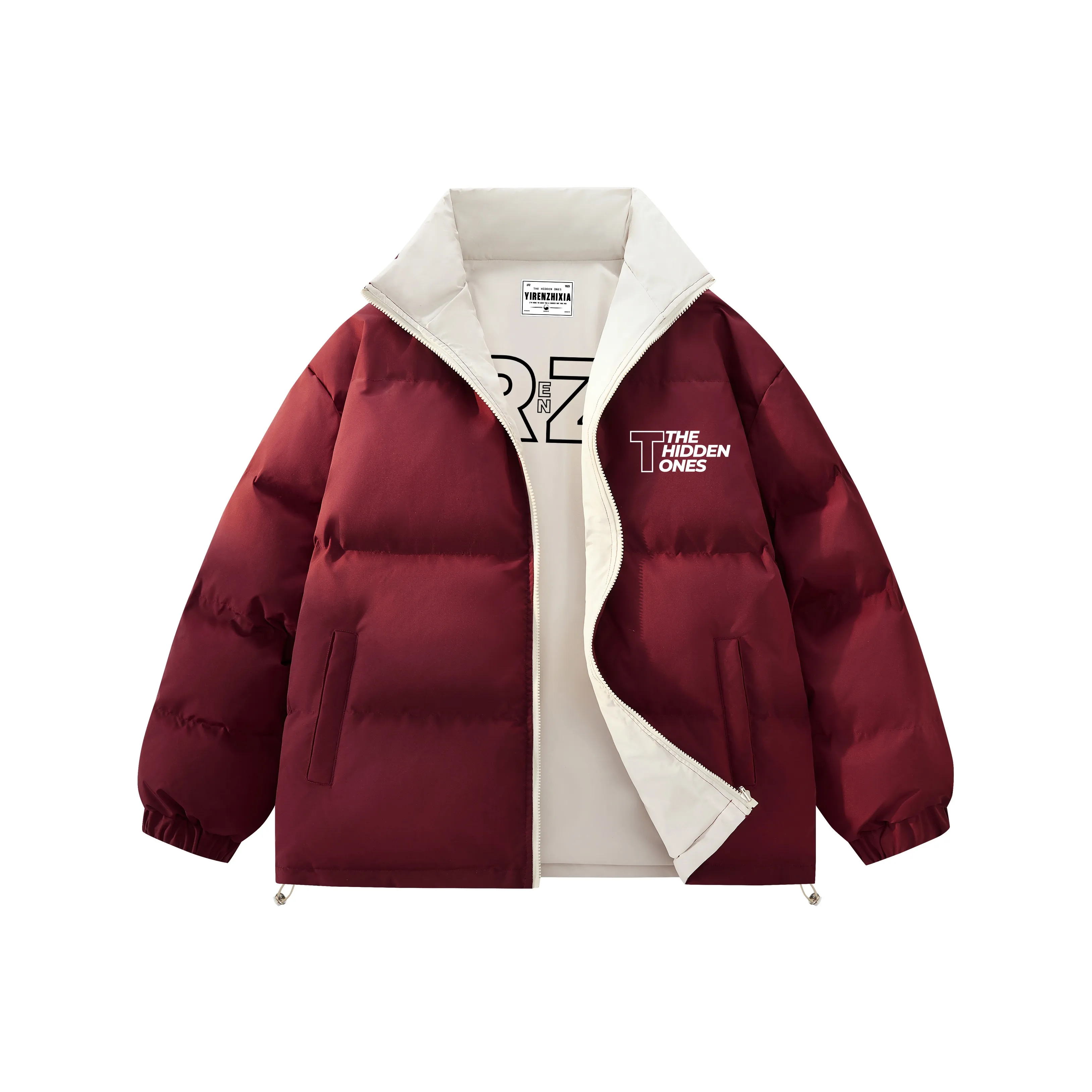 Под одним человеком Мужской Зимний Пуховик Унисекс