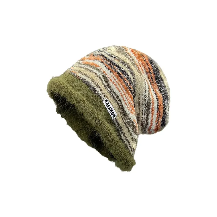 ЮЙЧЖАОЛИНЬ Овечья шерсть Шапки-бини Унисекс