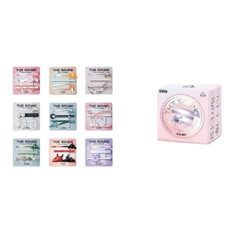 POP MART Коллаборация Skullpanda Sound Collection Слепые коробки Одиночная коробка Полная коробка 9 шт