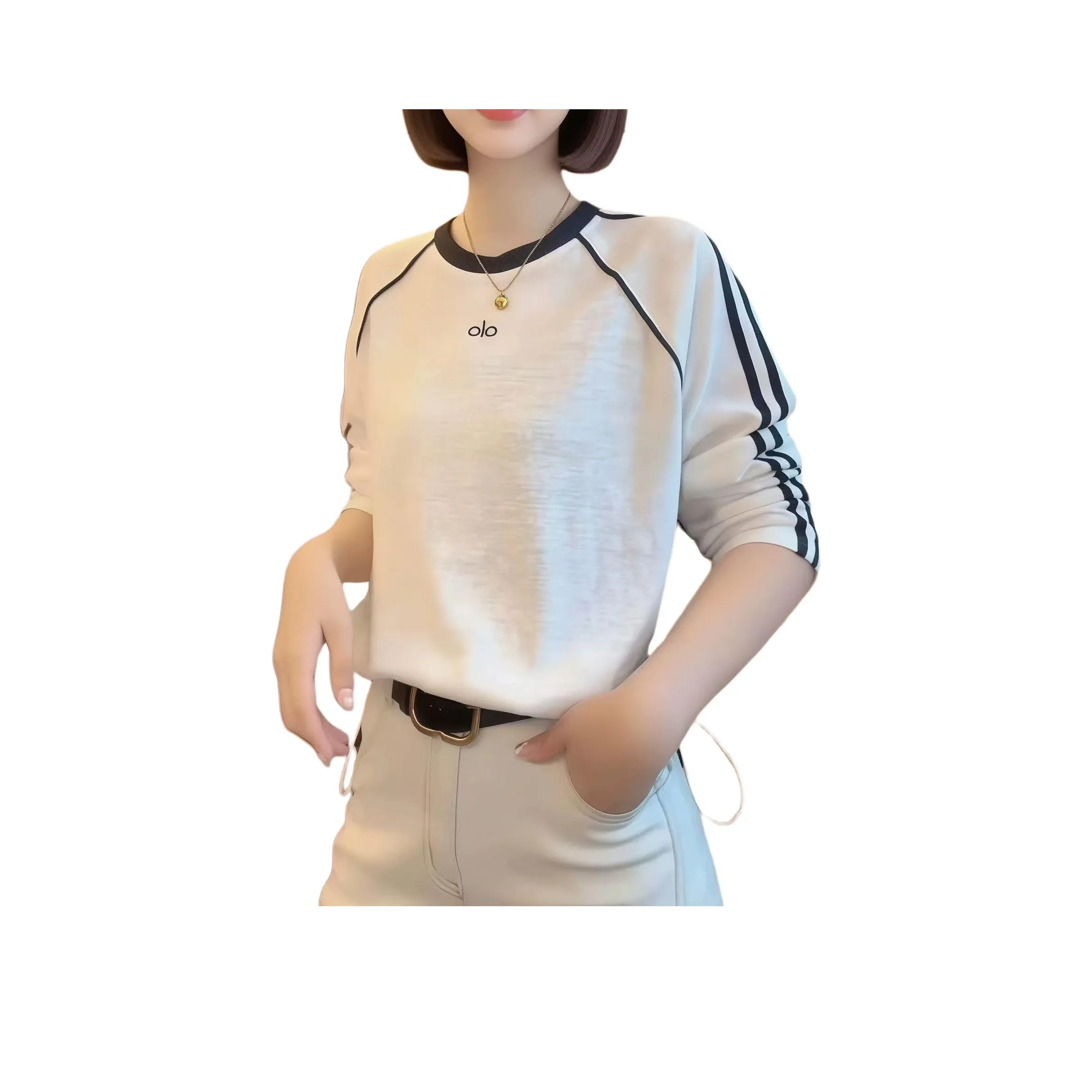 Mu Xiao Xin Белый Бесплатно Бренд Наклеенный Женские T Рубашки