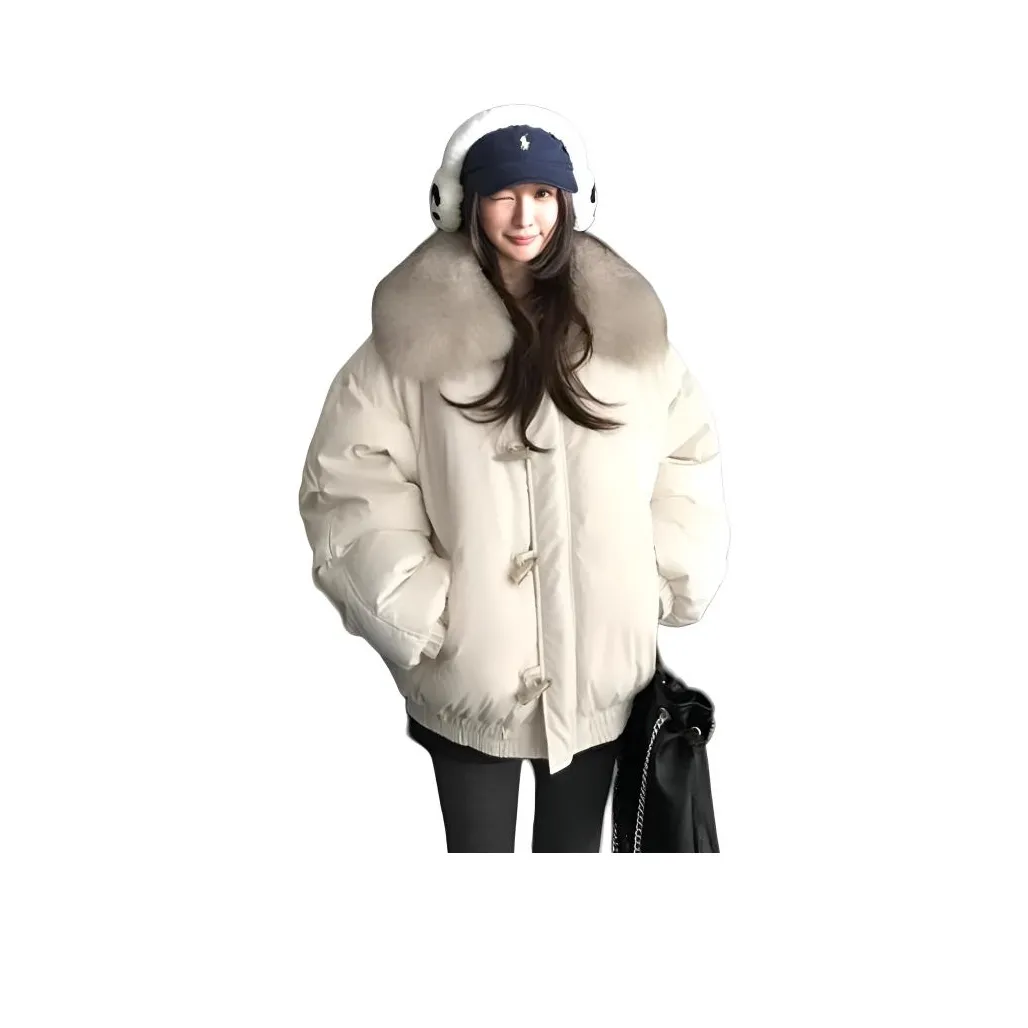 MORii Утренний туман Белый Женские пуховики