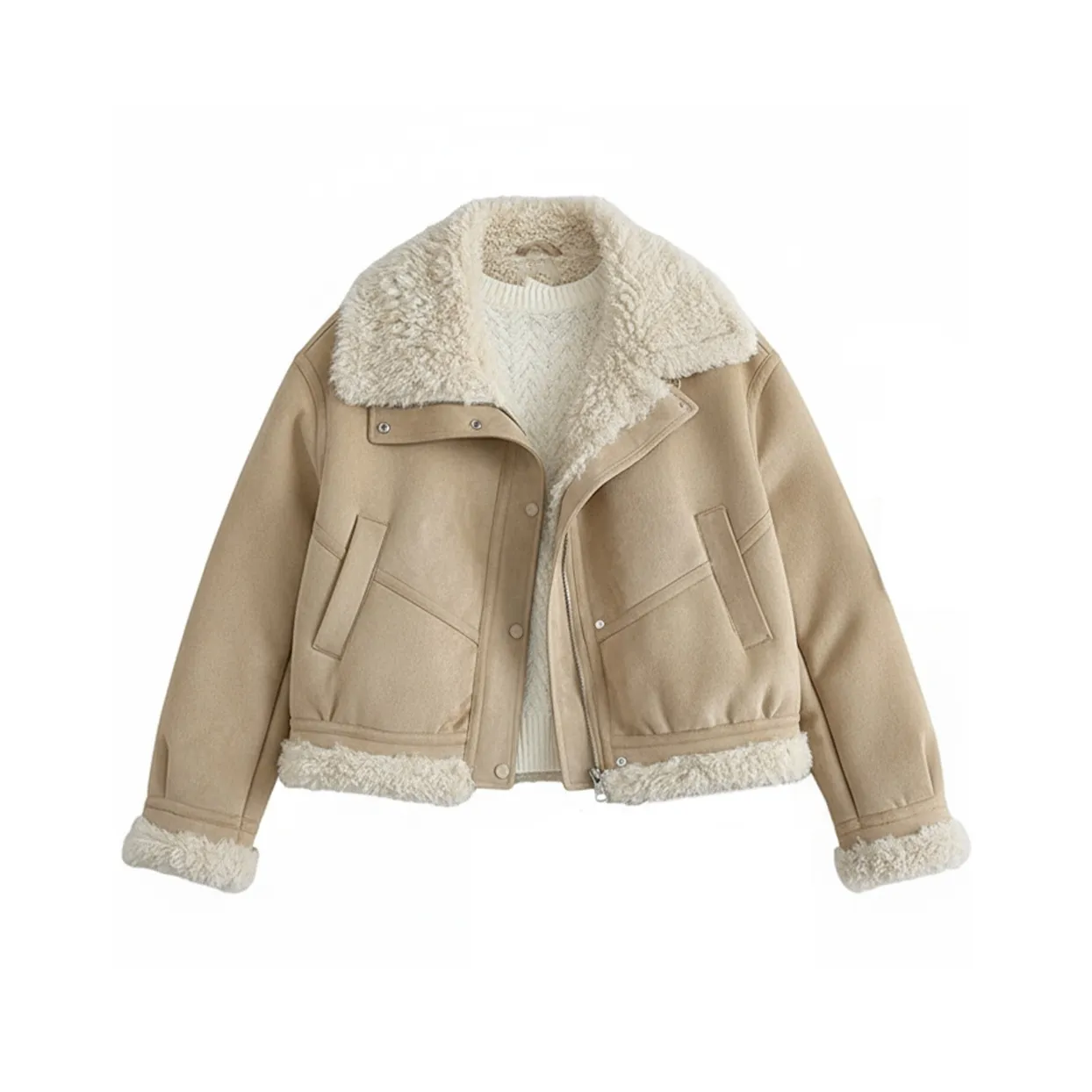 STGX Горчичный Желтый Женские Пуховики