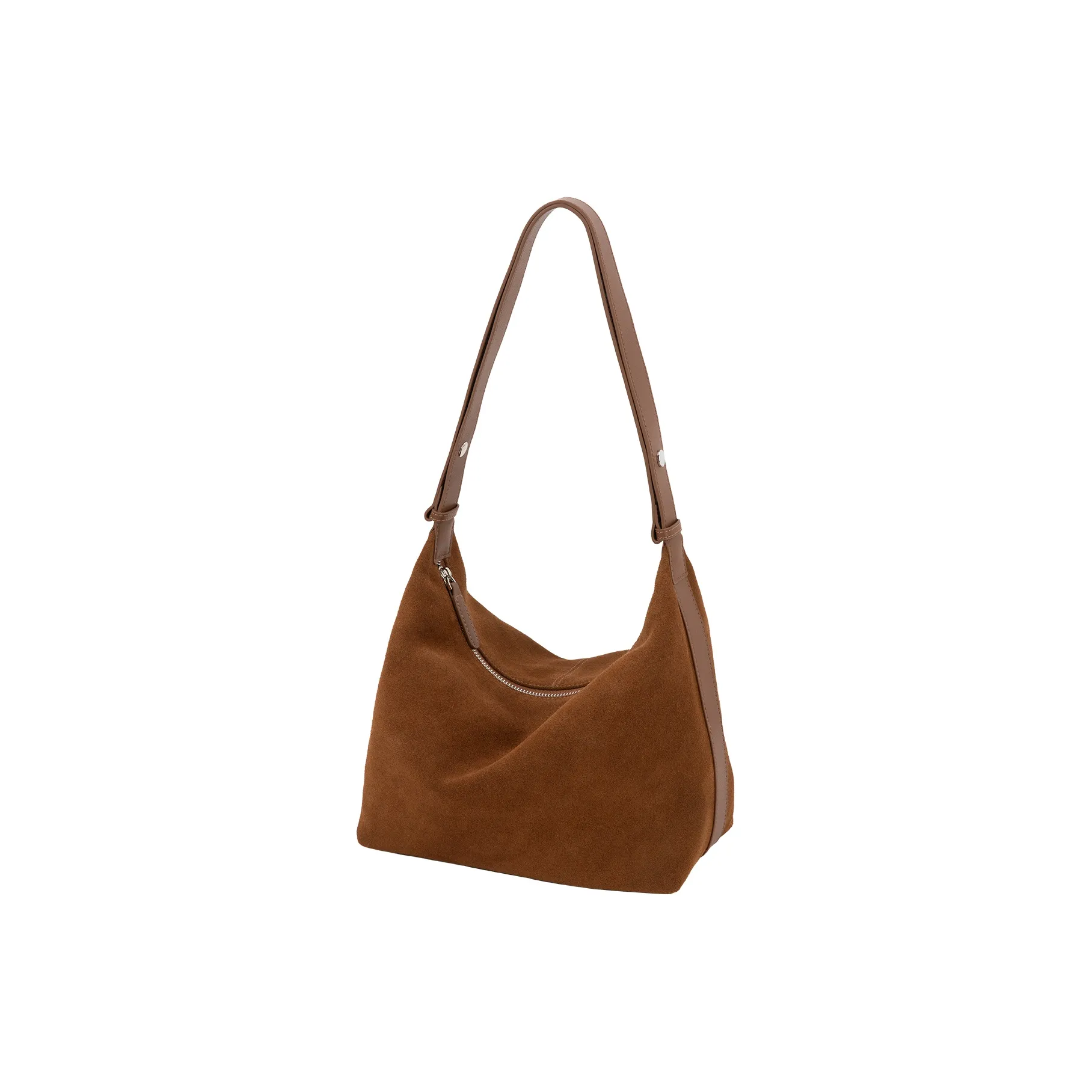 VENOF Корова Кожа Плечевая Сумка Средняя Женская Песочный Бархат Коричневый Эбеновое Дерево Кофейный Анна Красный Леопард Коричневый