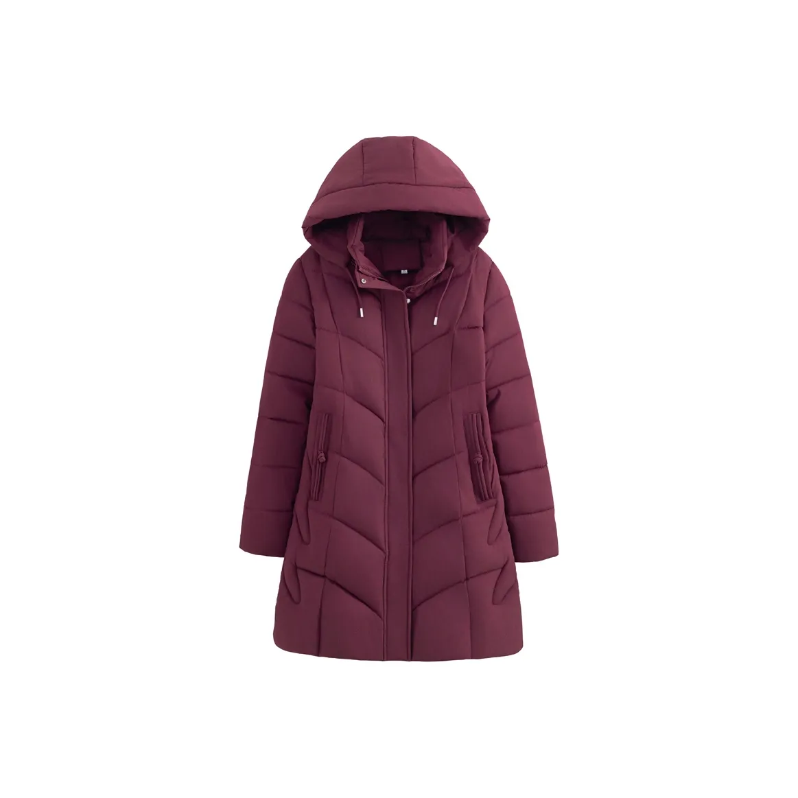 AFGGD Бургунди Женские пуховики