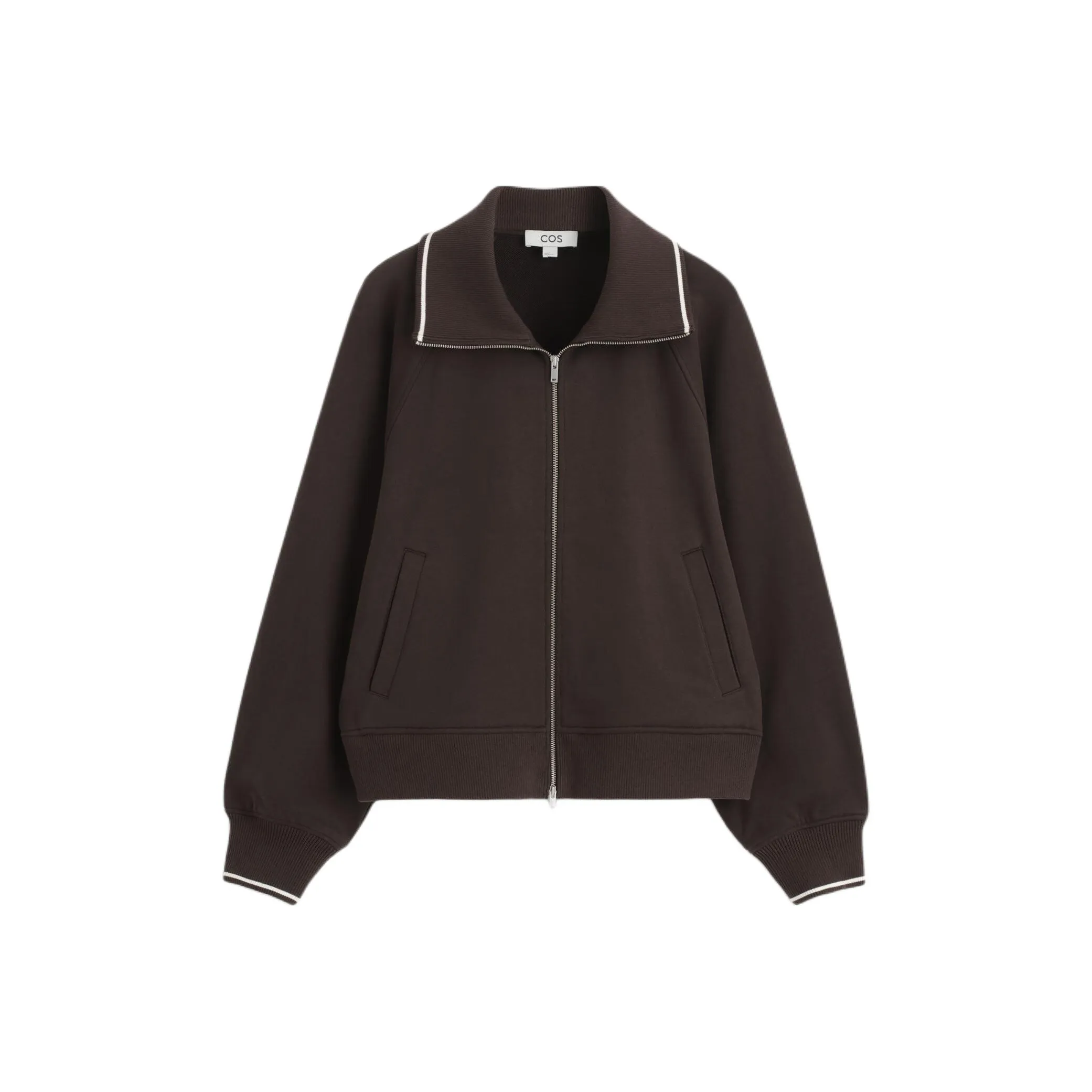COS Темно-коричневые женские куртки