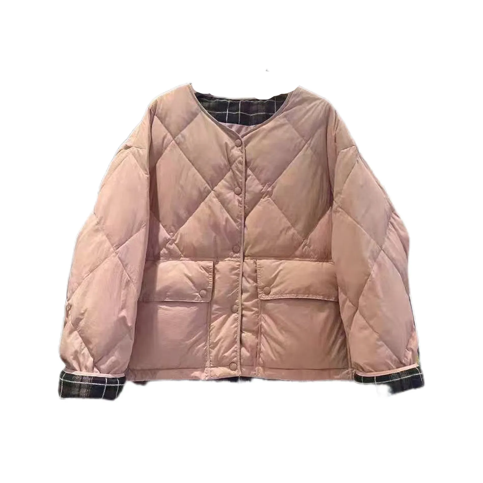 DXLM Vintage Хлопковый пуховик женский