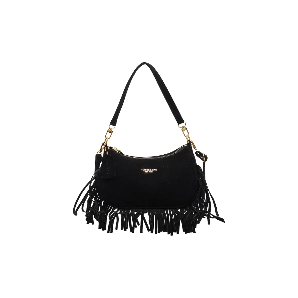 SHIJIA Замша Плечевая сумка Стандартная Женская Многоцветная