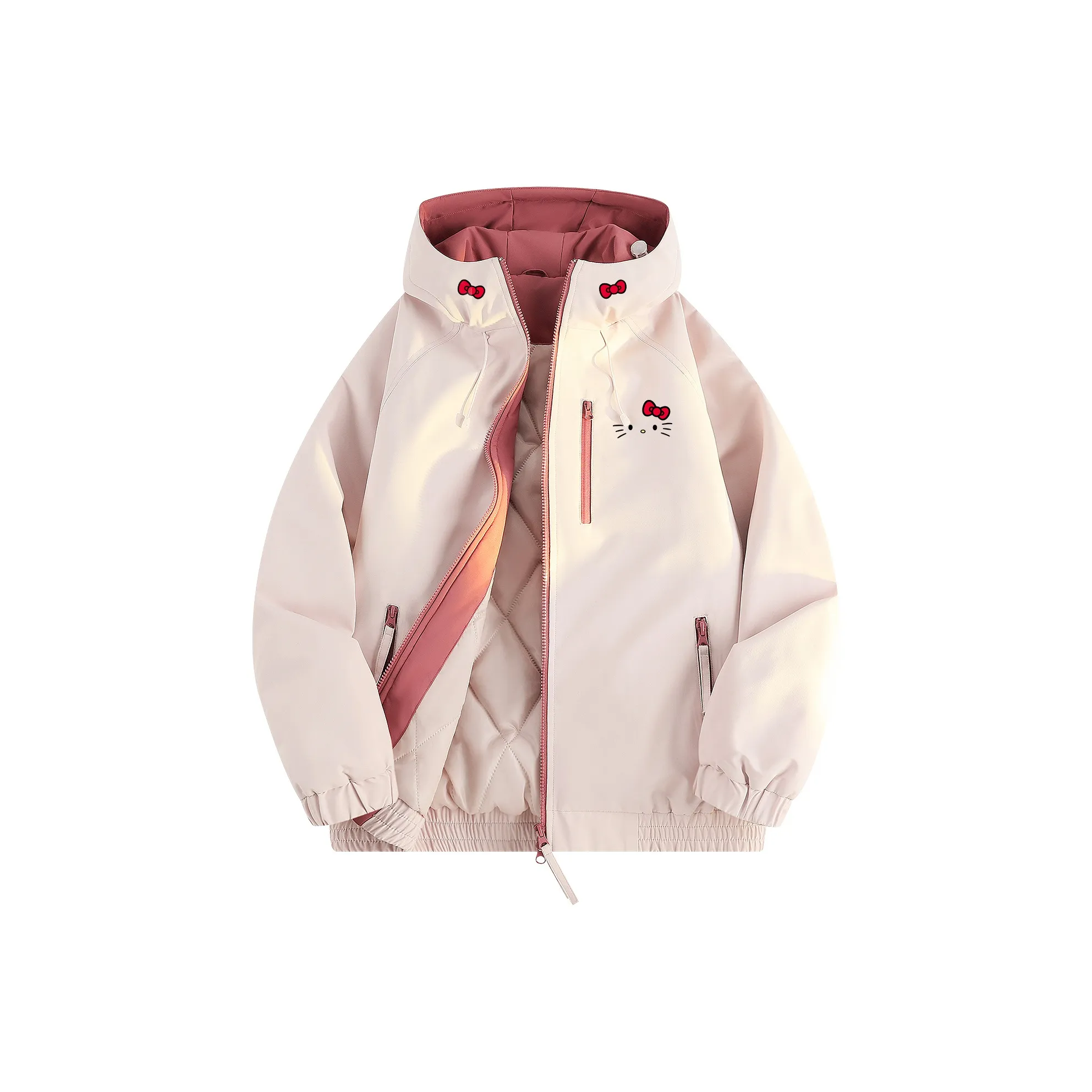 Sanrio x Hello Kitty Хелло Китти SS25 Пуховая куртка Унисекс