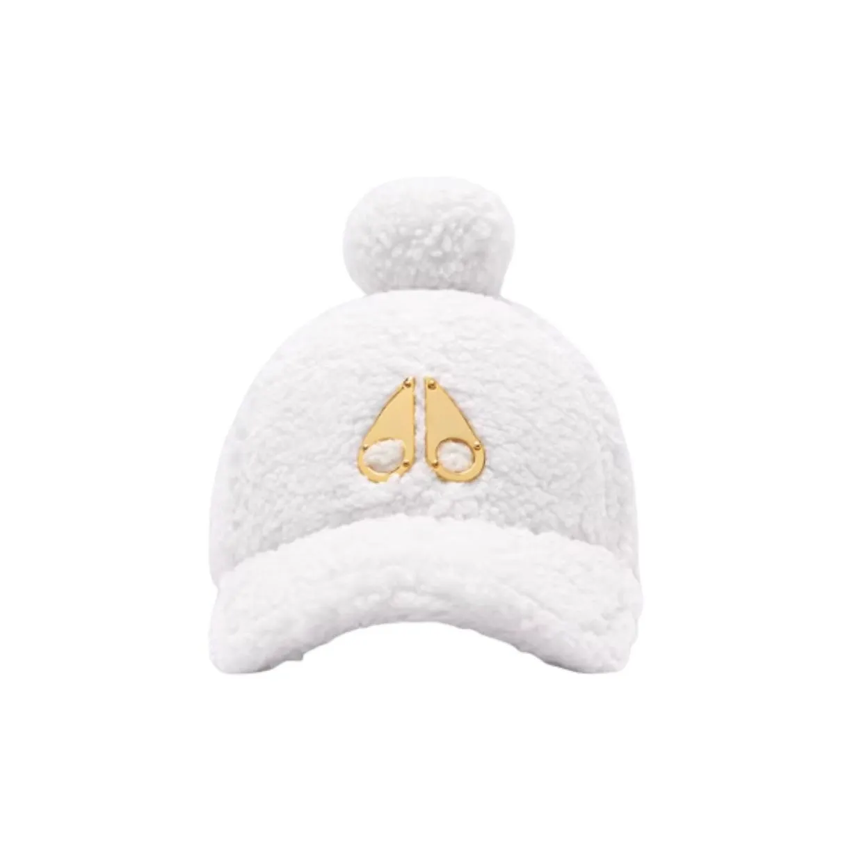 Moose Knuckles Полиэстер Кепки Унисекс Айвори Белый