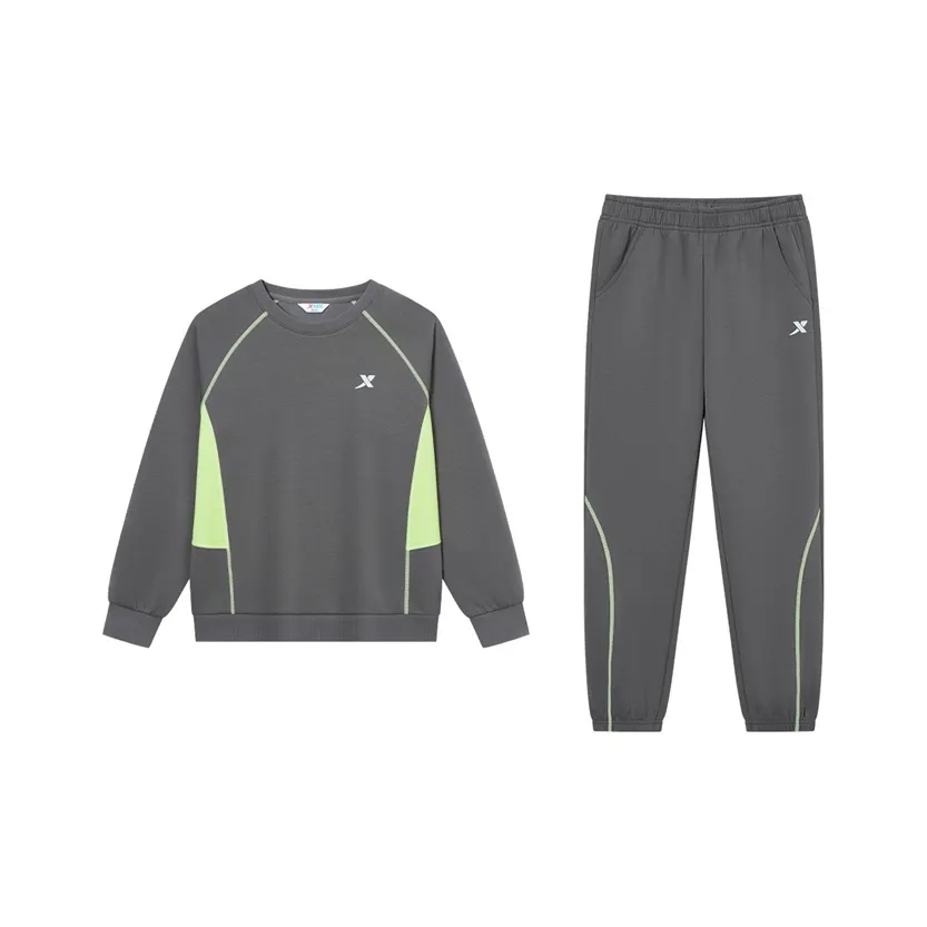 XTEP Длинный рукав Трикотажная ткань Комплекты одежды для детей