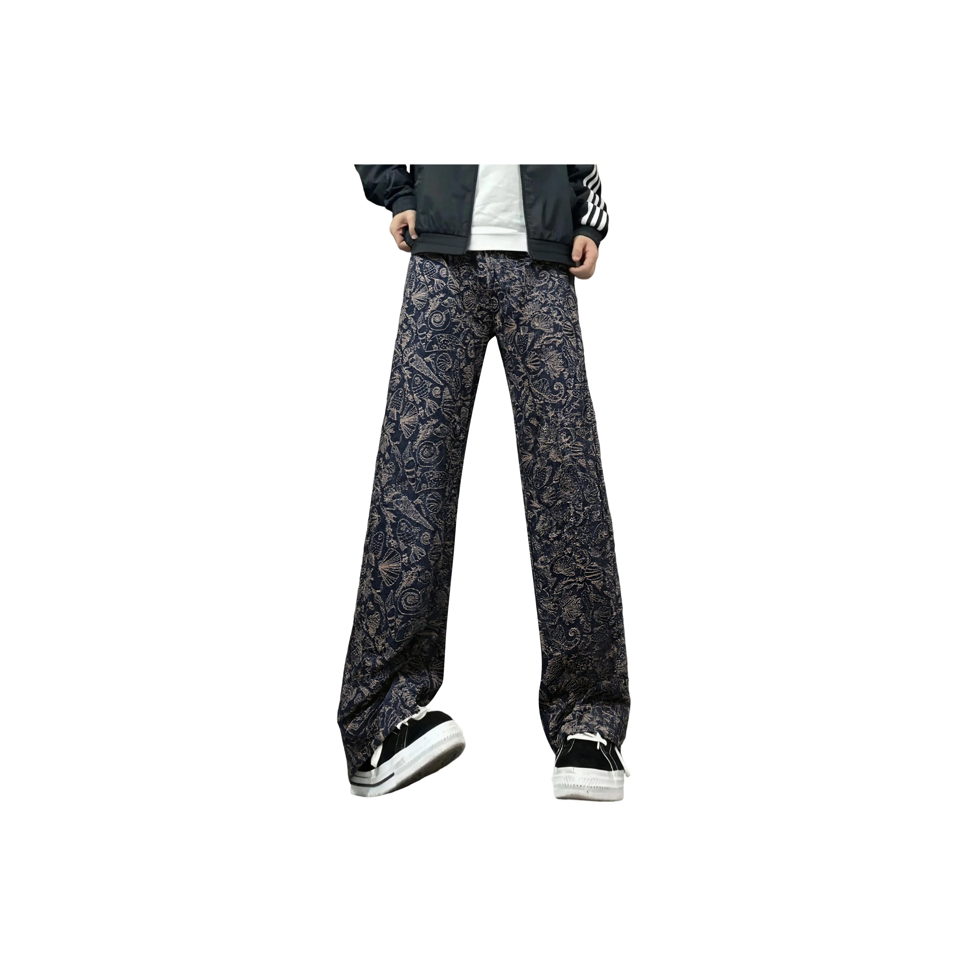 SXSY Blue Unisex Jeans SXSY Синий Унисекс Джинсы