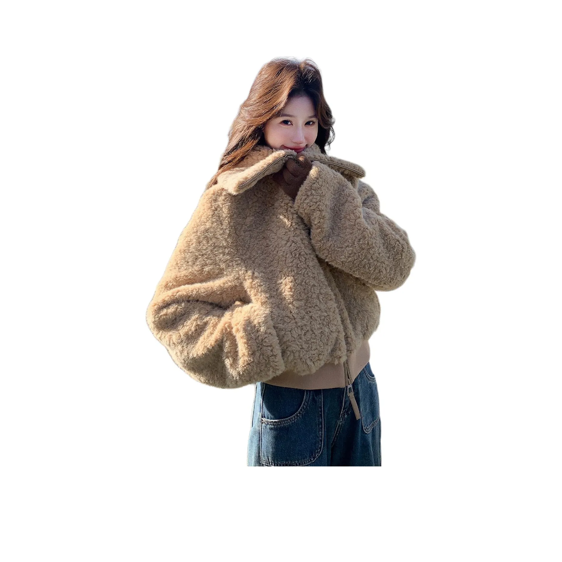 MEXICAN Бархат Feel Пальто Женское