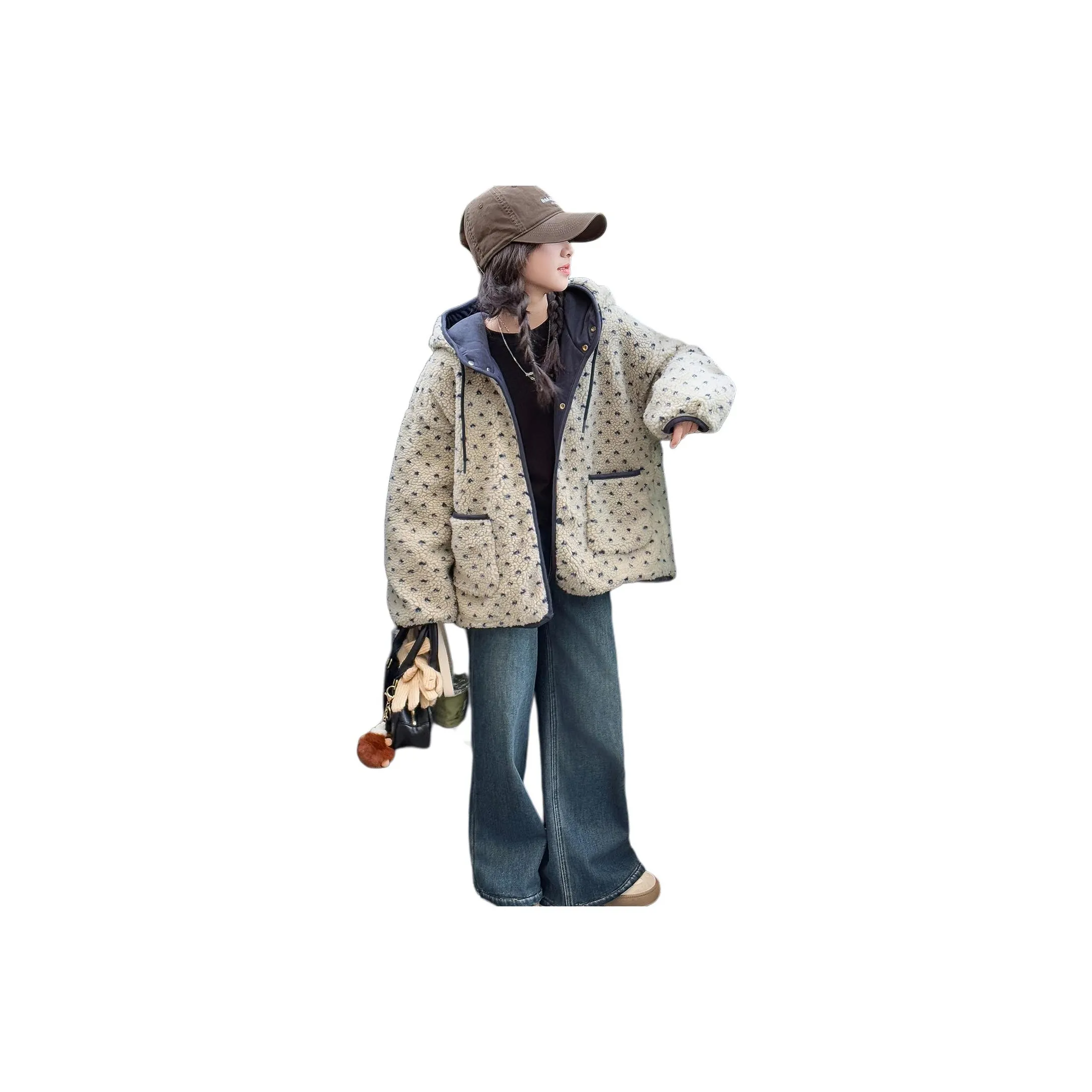 Mami Macca Пальто Брюки Наборы одежды Зимний Подростки