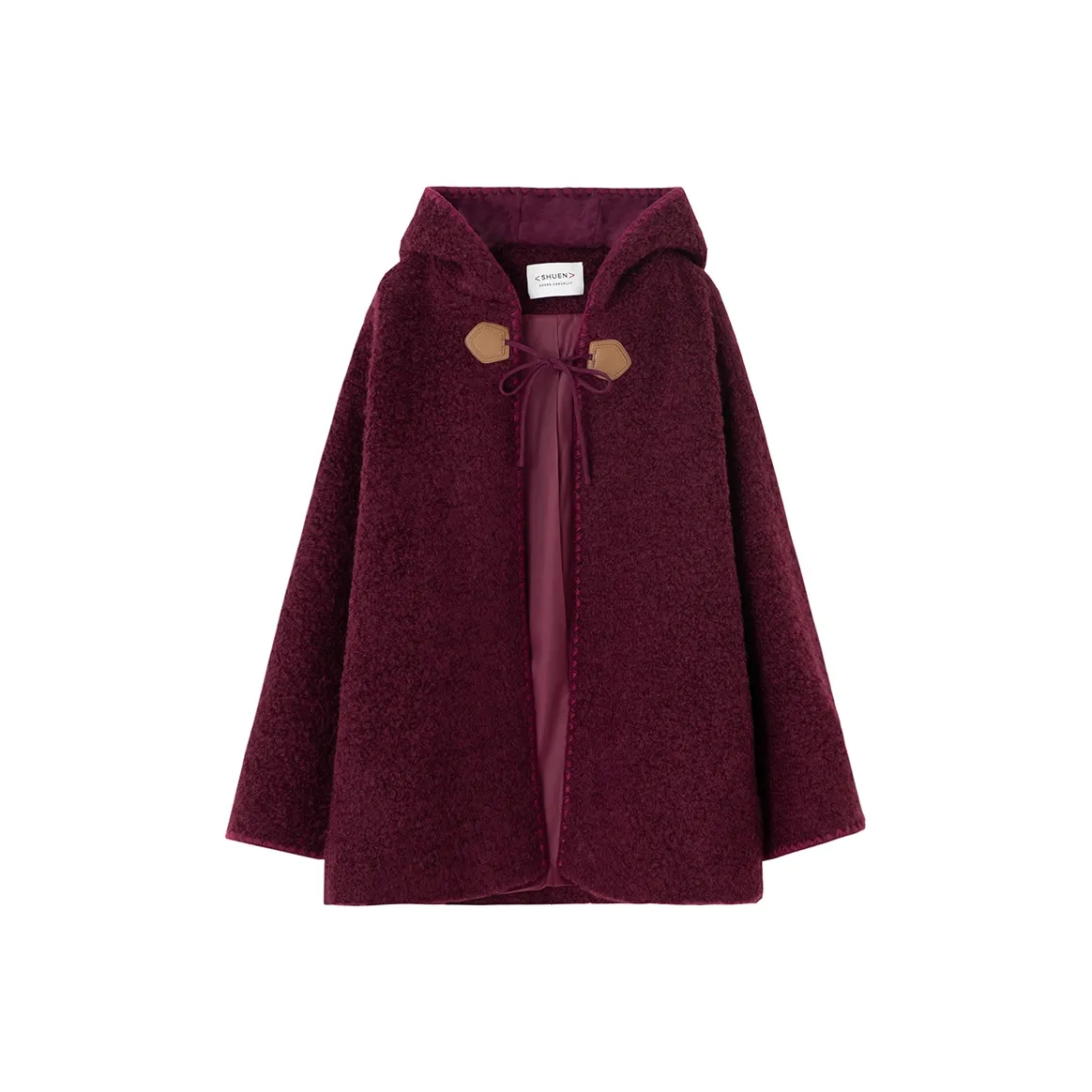 SOON FLOWER Анкора Красный Женское Пальто