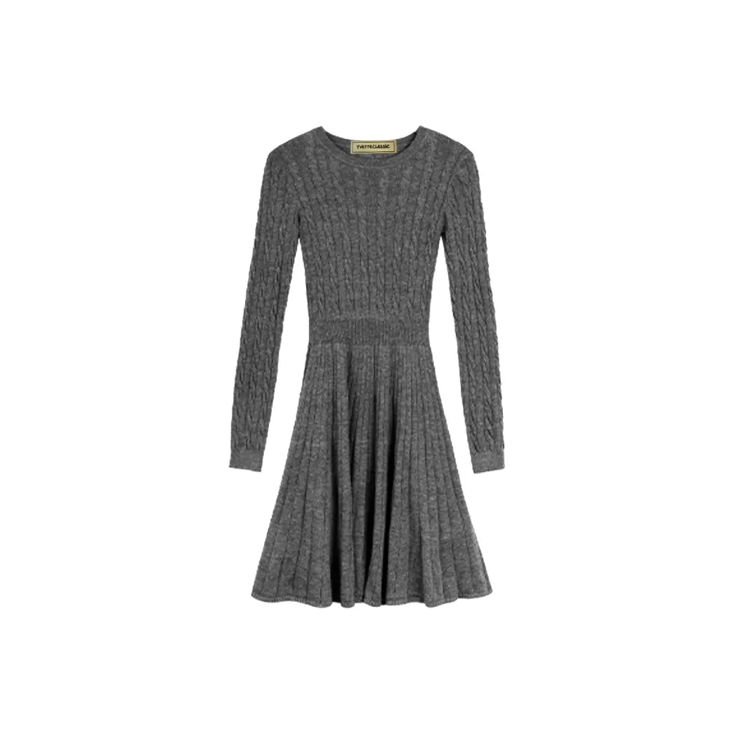 Yvetteclassic Длинное платье с длинными рукавами женское