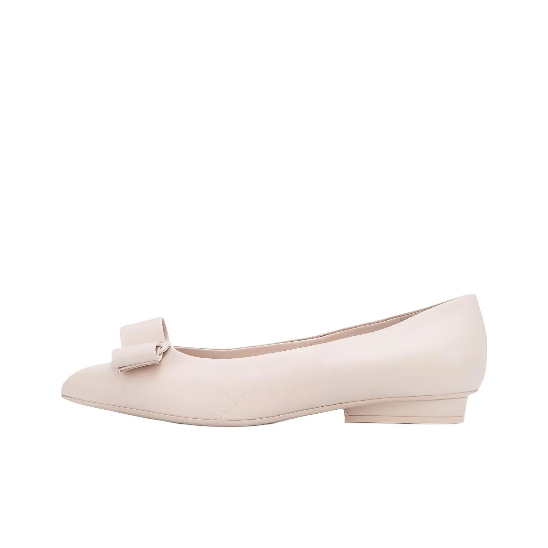 FERRAGAMO Viva Ballet Slip-on Повседневная обувь Женская Белая