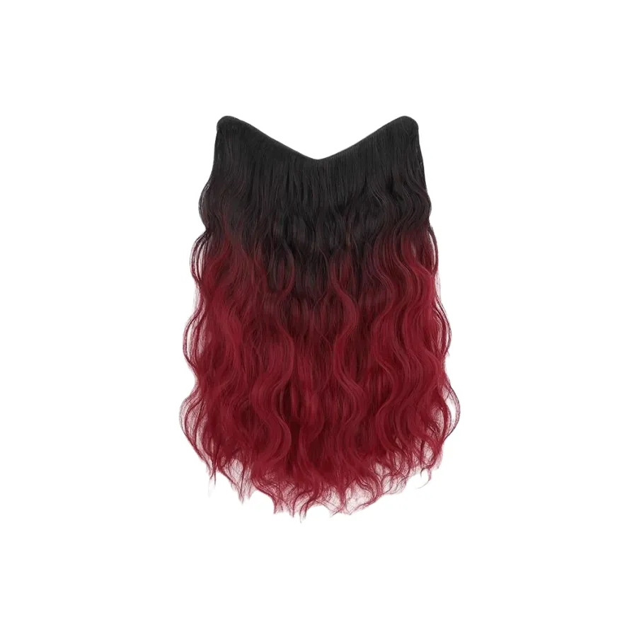 YOUXI Париж Волосы PIECES And Волосы Extensions Бесшовный Ван-Пис Балаяж Водная рябь Длинный Вавер-перука