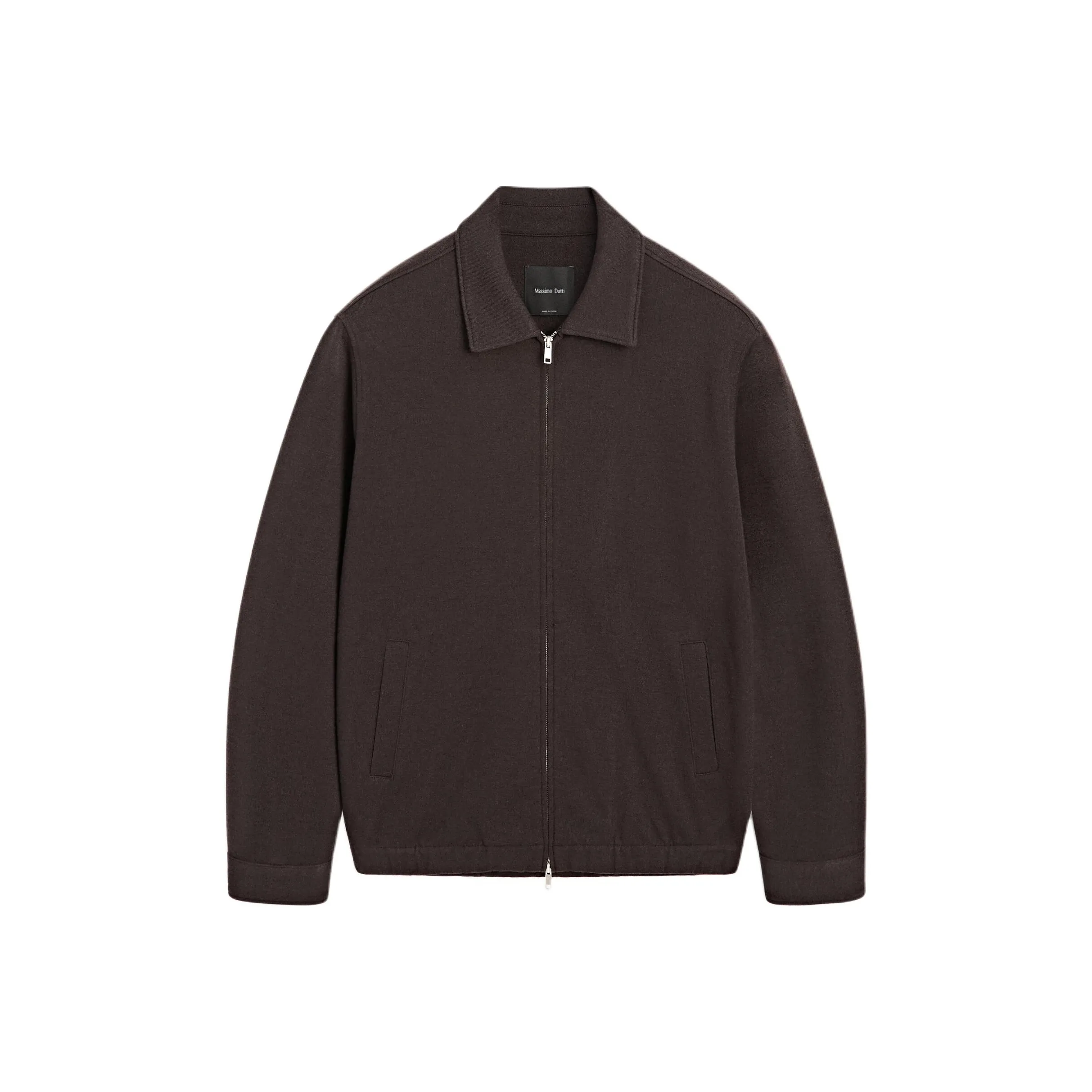 Massimo Dutti Коричневое Мужское Пальто