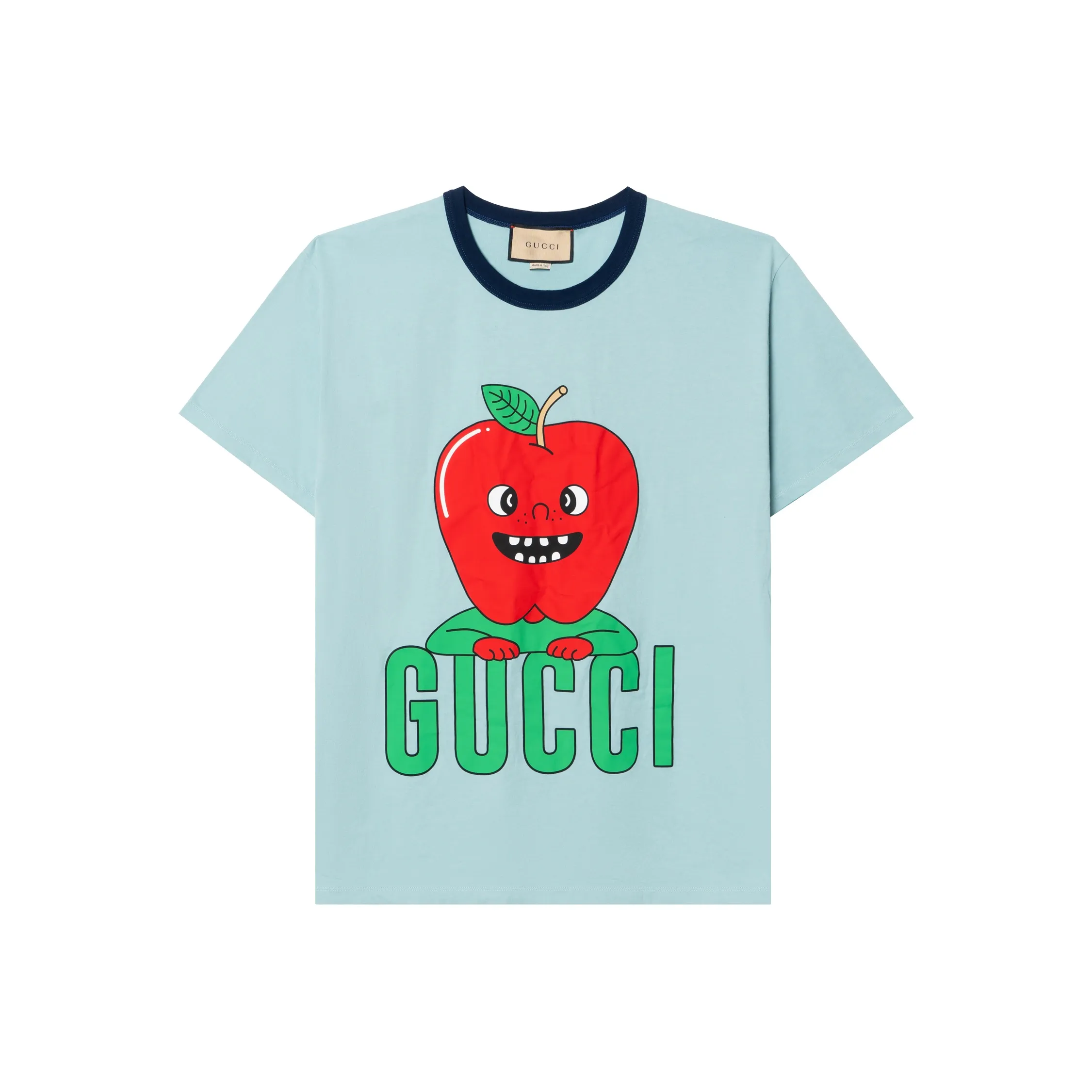 GUCCI Синий Мужской T-Рубашки