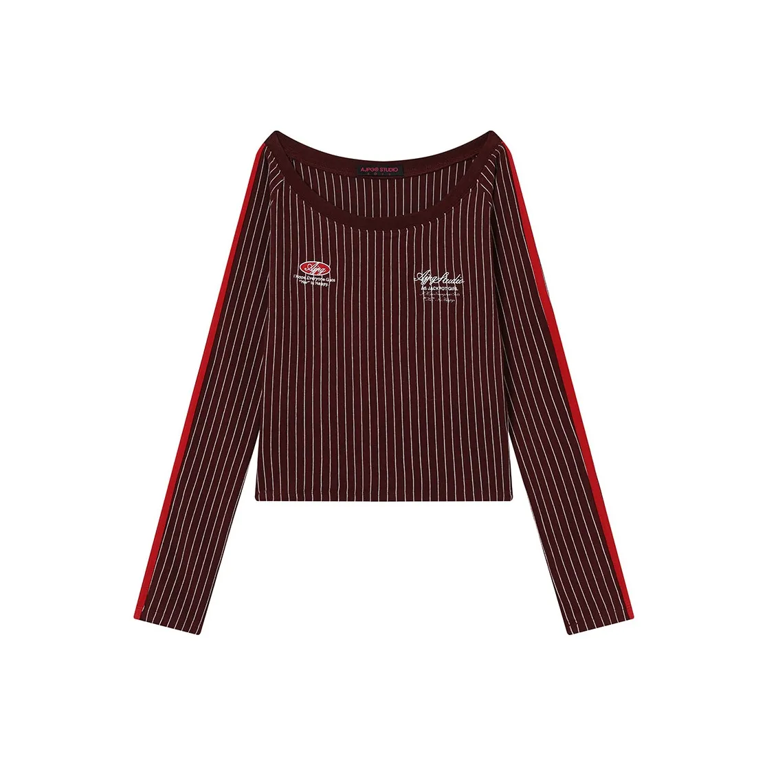 AJPG Длинный рукав Т-рубашка Женская