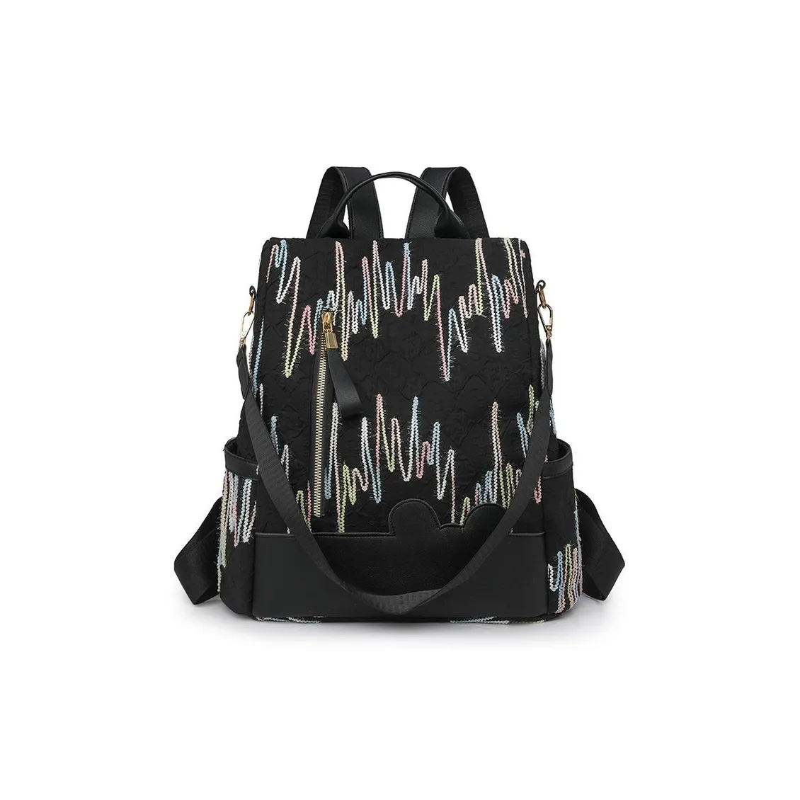 SMVP Трикотажная ткань Рюкзак Стандартный Женский Многоцветный