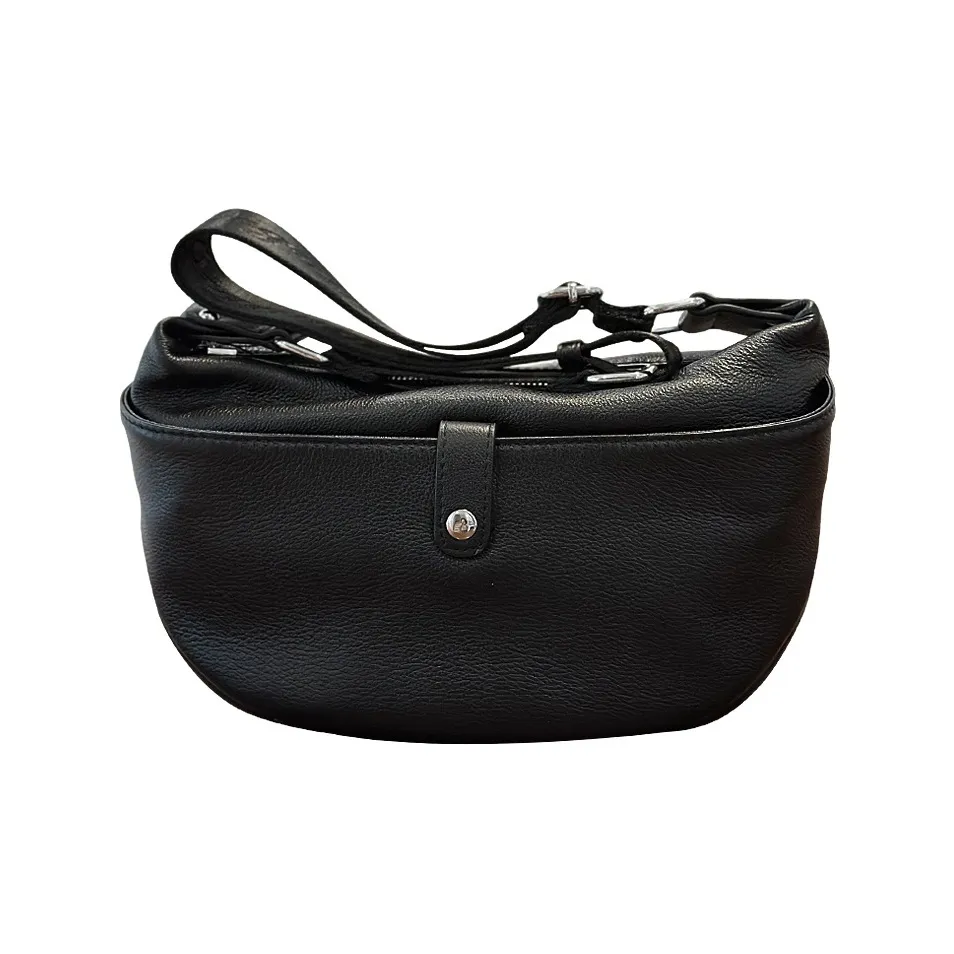 VANDEE Сумка через плечо из коровьей кожи женская черная