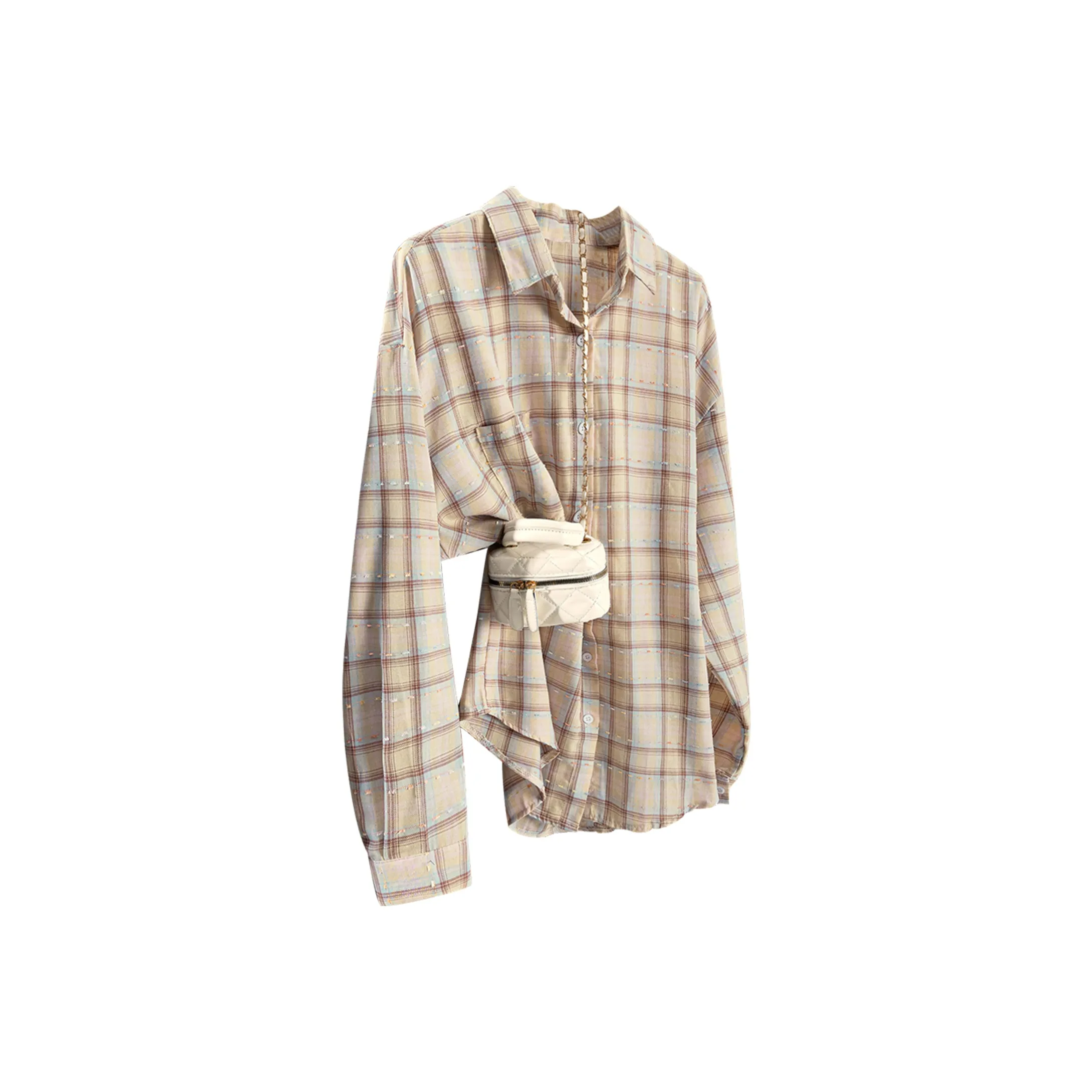 SIBAISHE Розовые Женские Рубашки