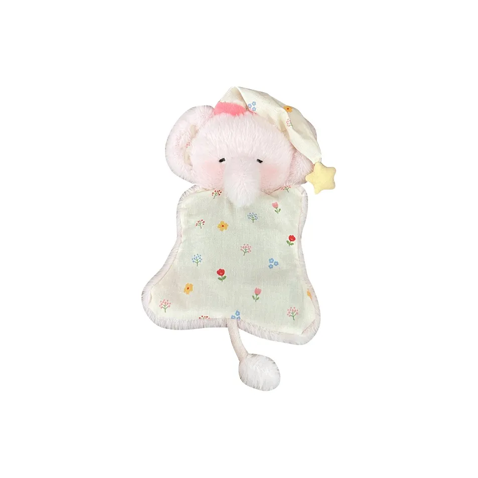 MENGMENGBUNNY Следы Милый Слон Бобовый Сумка Плюшевый Брелок 20 см Высота