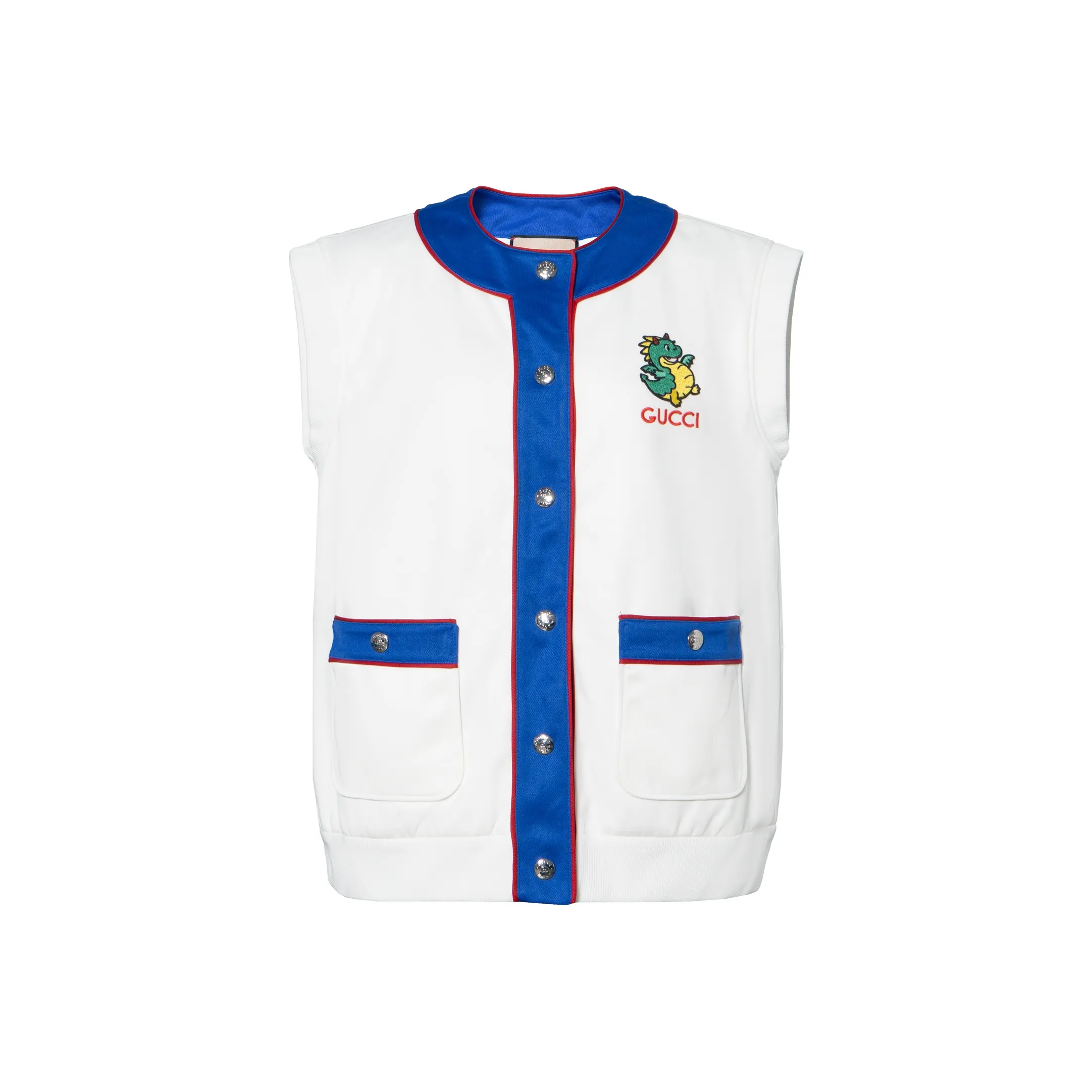 GUCCI Chinese New Year SS24 Жилет Женские Экрю