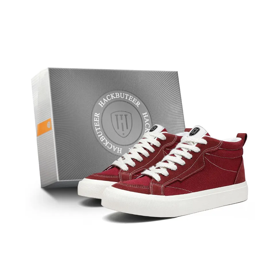 HACKBUTEER MID Топ Скейтборд Кроссовки Men's Box Включено